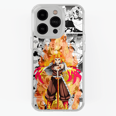 Funda Rengoku - D3 (Kimetsu no Yaiba) - Kiracases by Pulso creativo