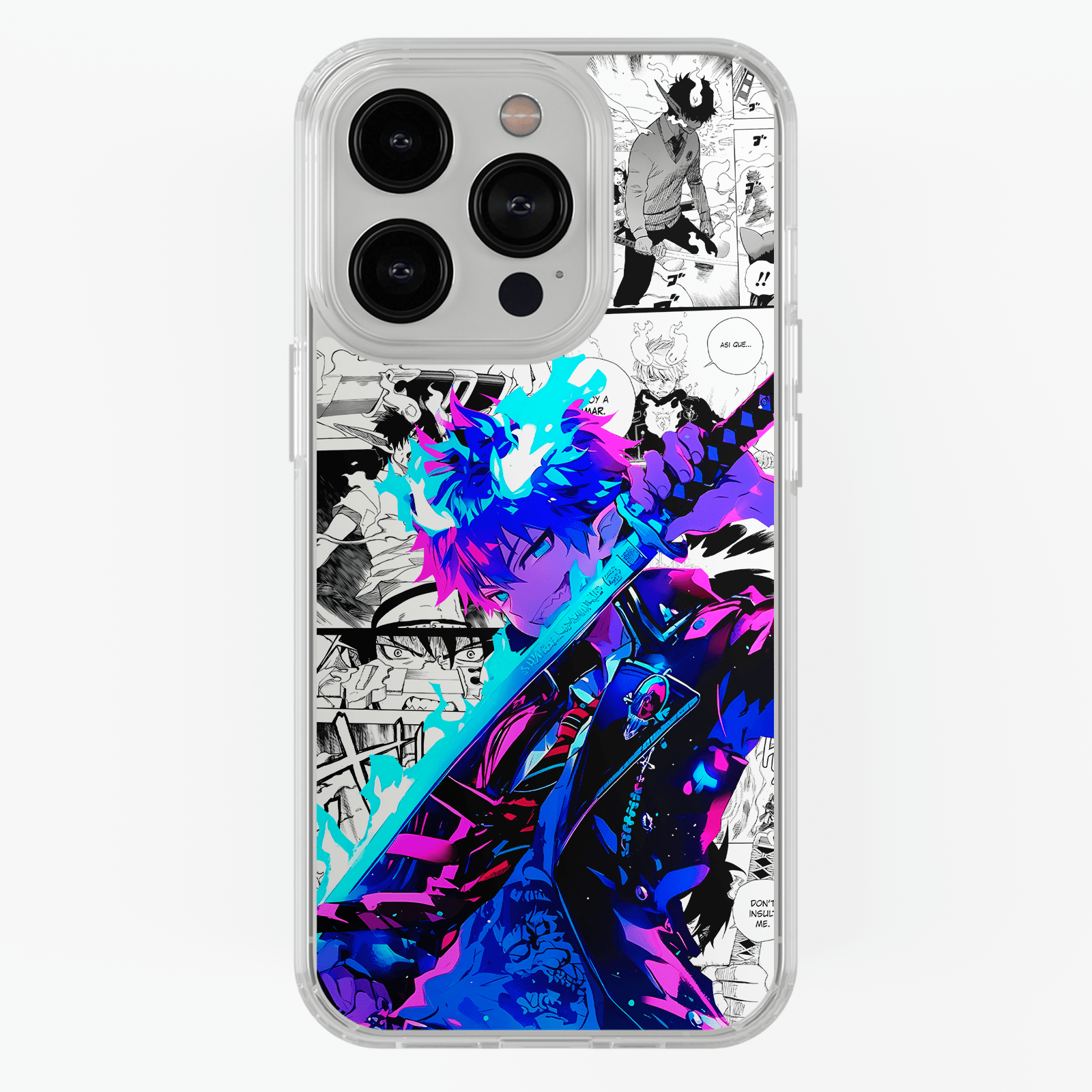 Funda Rin Okumura - D3 (Blue Exorcist) - Kiracases by Pulso creativo