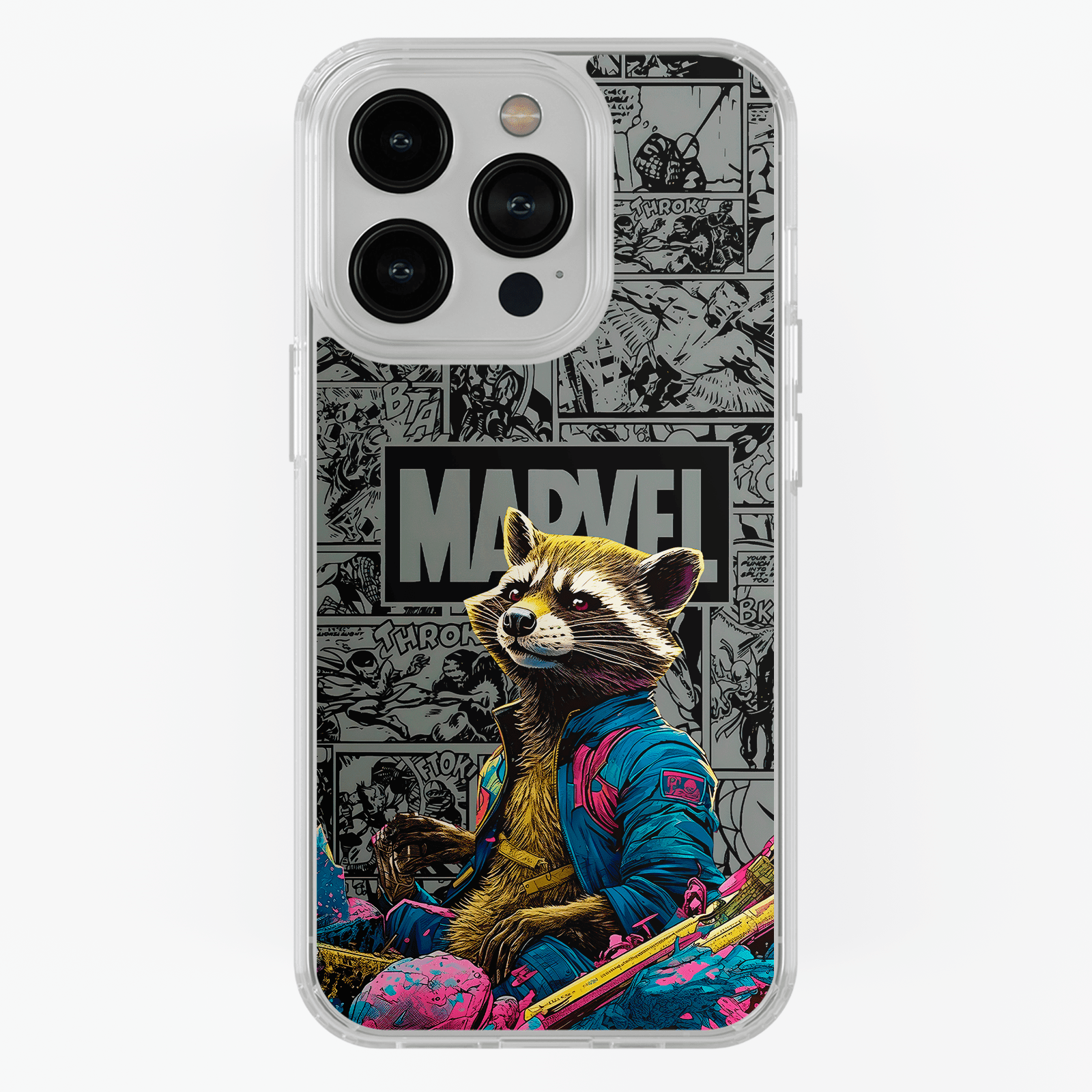 Funda Rocket - D4 (MARVEL) - Kiracases by Pulso creativo