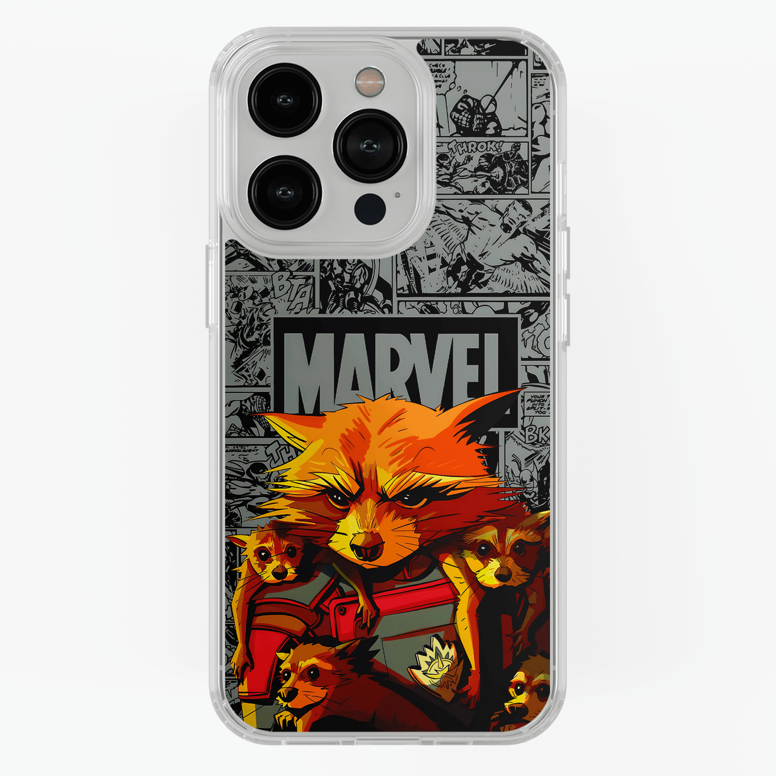 Funda Rocket - D7 (MARVEL) - Kiracases by Pulso creativo