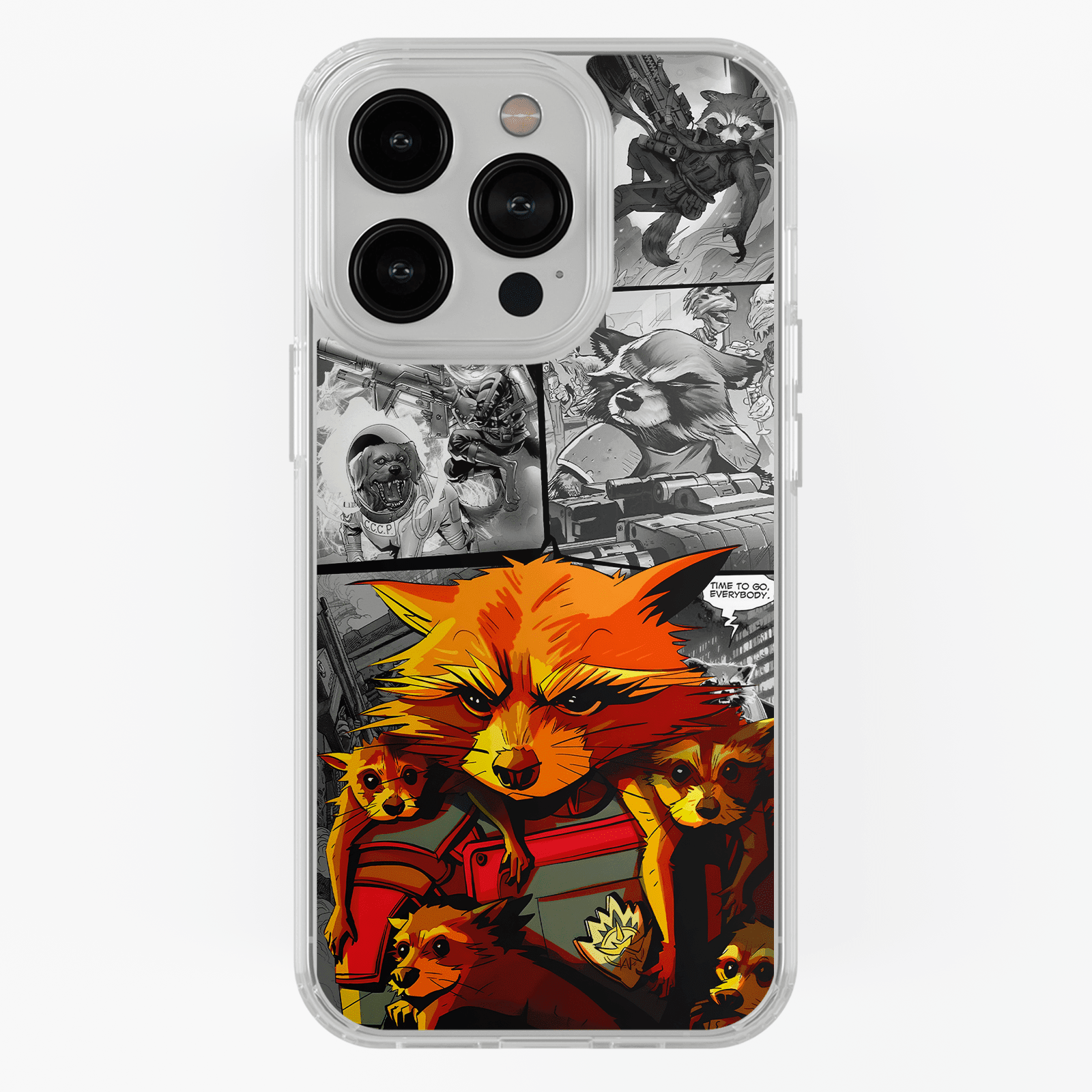 Funda Rocket - D8 (MARVEL) - Kiracases by Pulso creativo