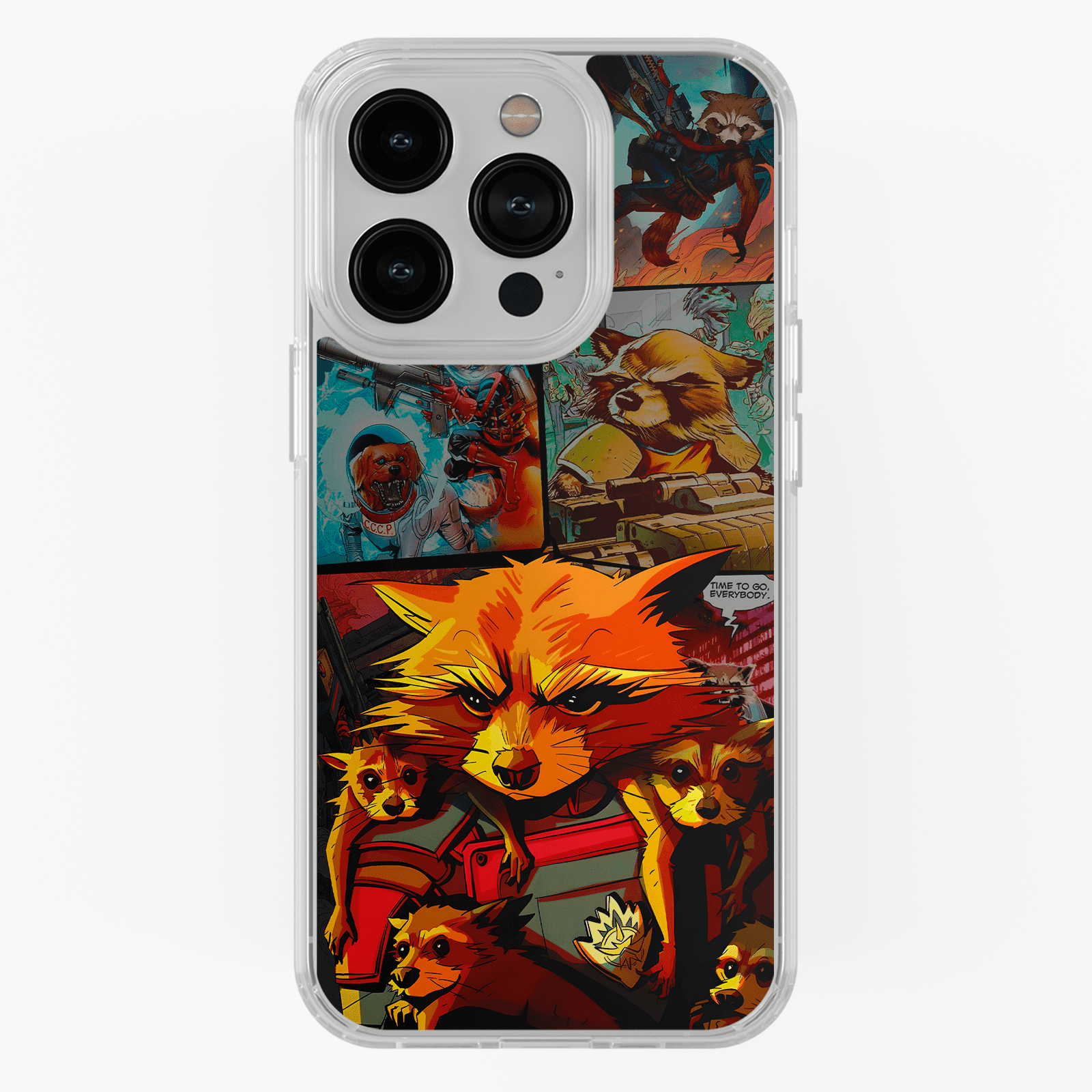Funda Rocket - D9 (MARVEL) - Kiracases by Pulso creativo