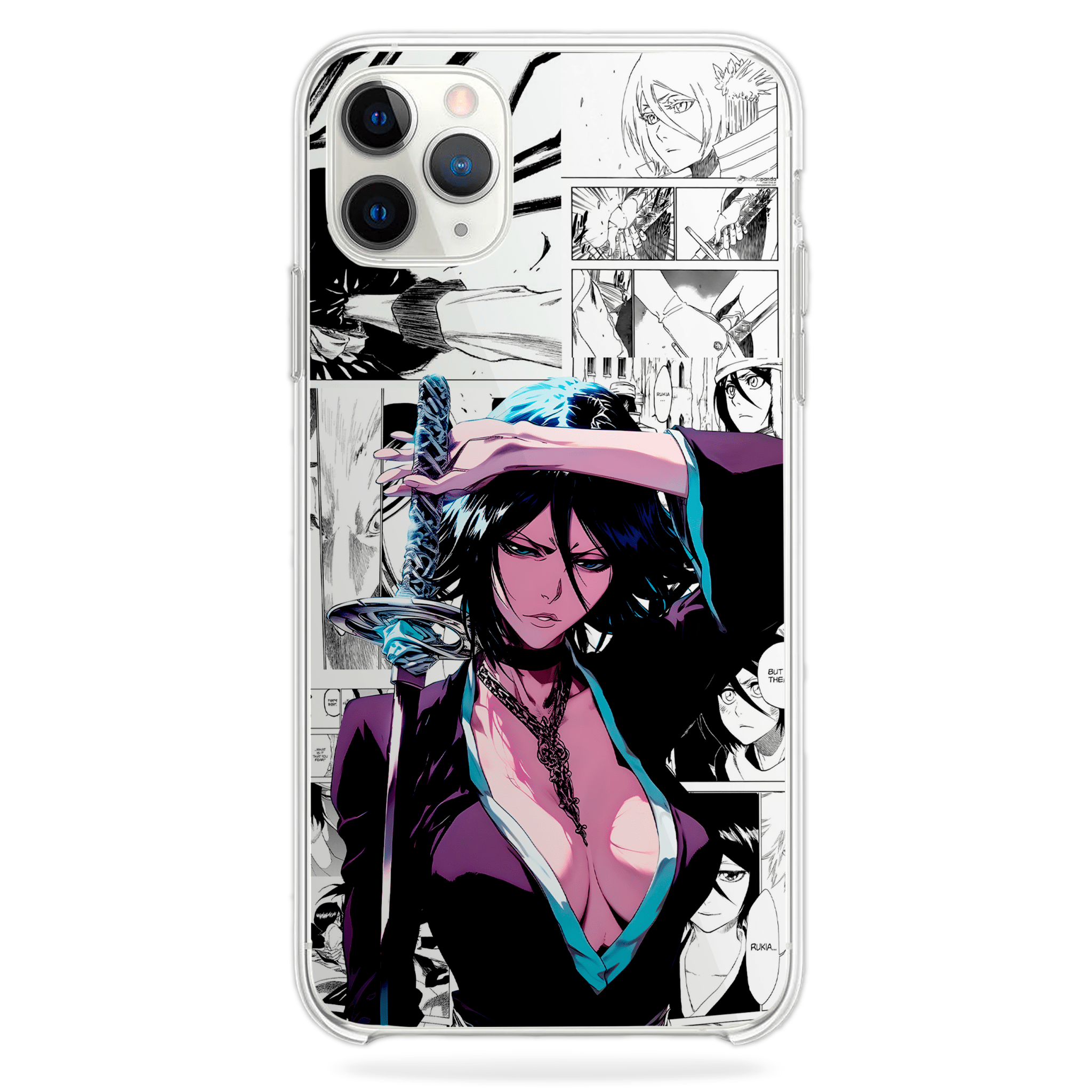 Funda Rukia Kuchiki - D5 (Bleach) - Kiracases by Pulso creativo