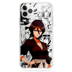 Funda Rukia Kuchiki - D6 (Bleach) - Kiracases by Pulso creativo