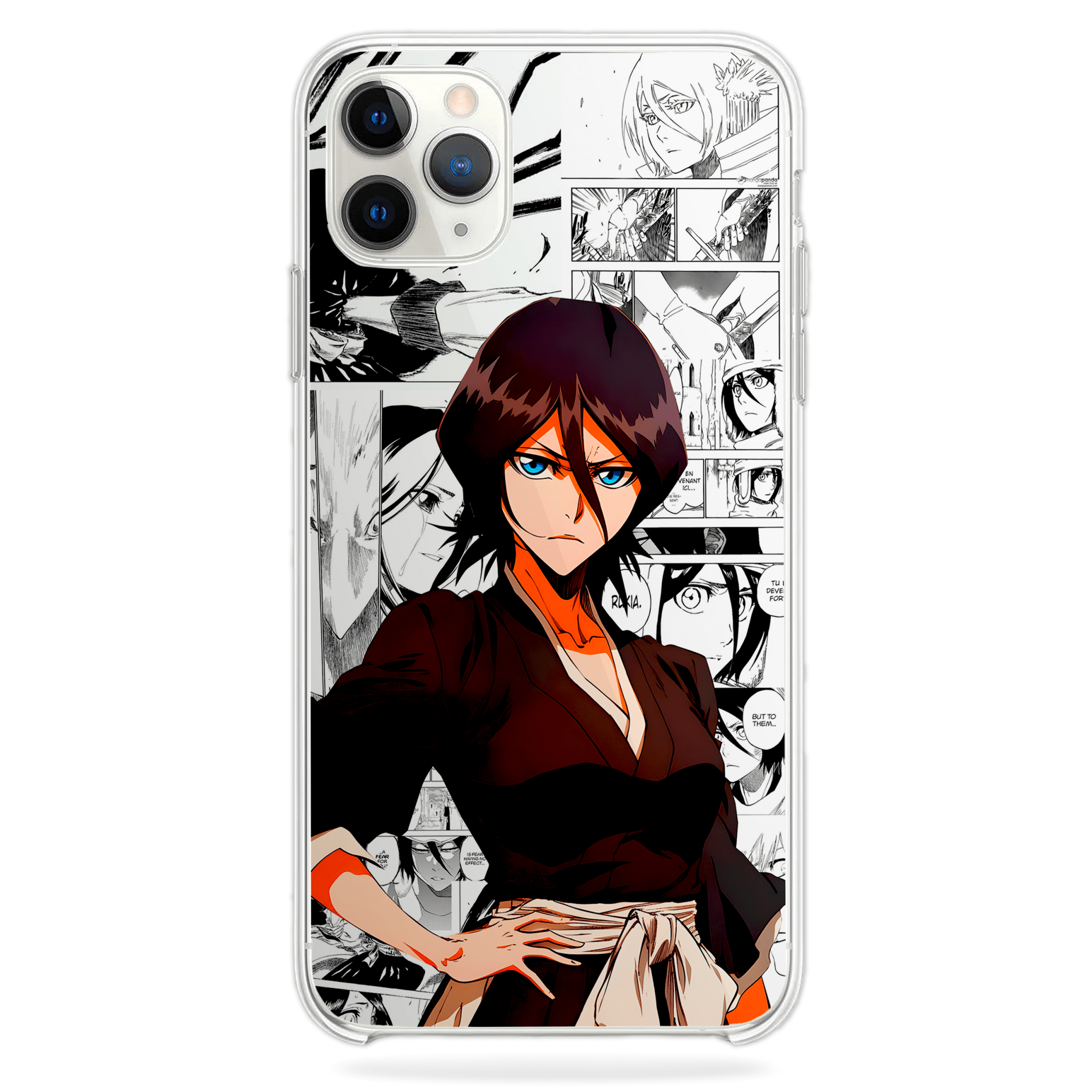 Funda Rukia Kuchiki - D6 (Bleach) - Kiracases by Pulso creativo