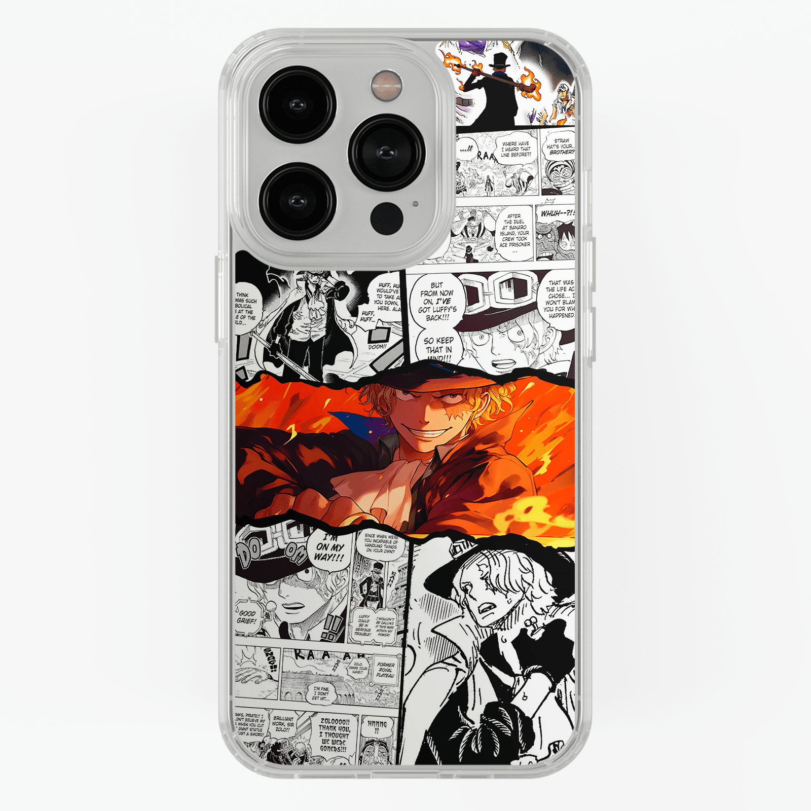 Funda Sabo - D4 (One Piece) - Kiracases by Pulso creativo