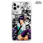 Funda de Saeko Busujima para iPhone y Samsung | Kira Cases