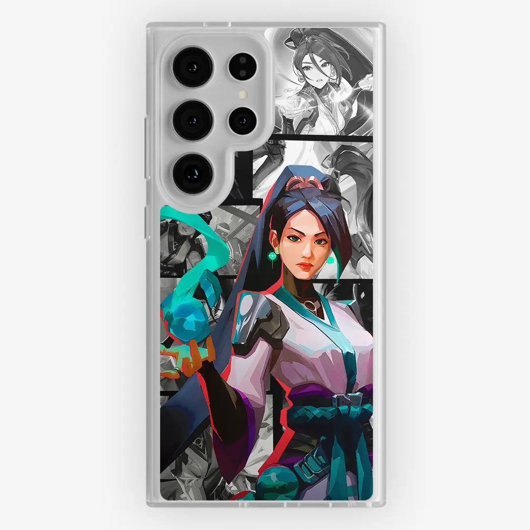 Funda Sage - D2 (Valorant) - Kiracases by Pulso creativo