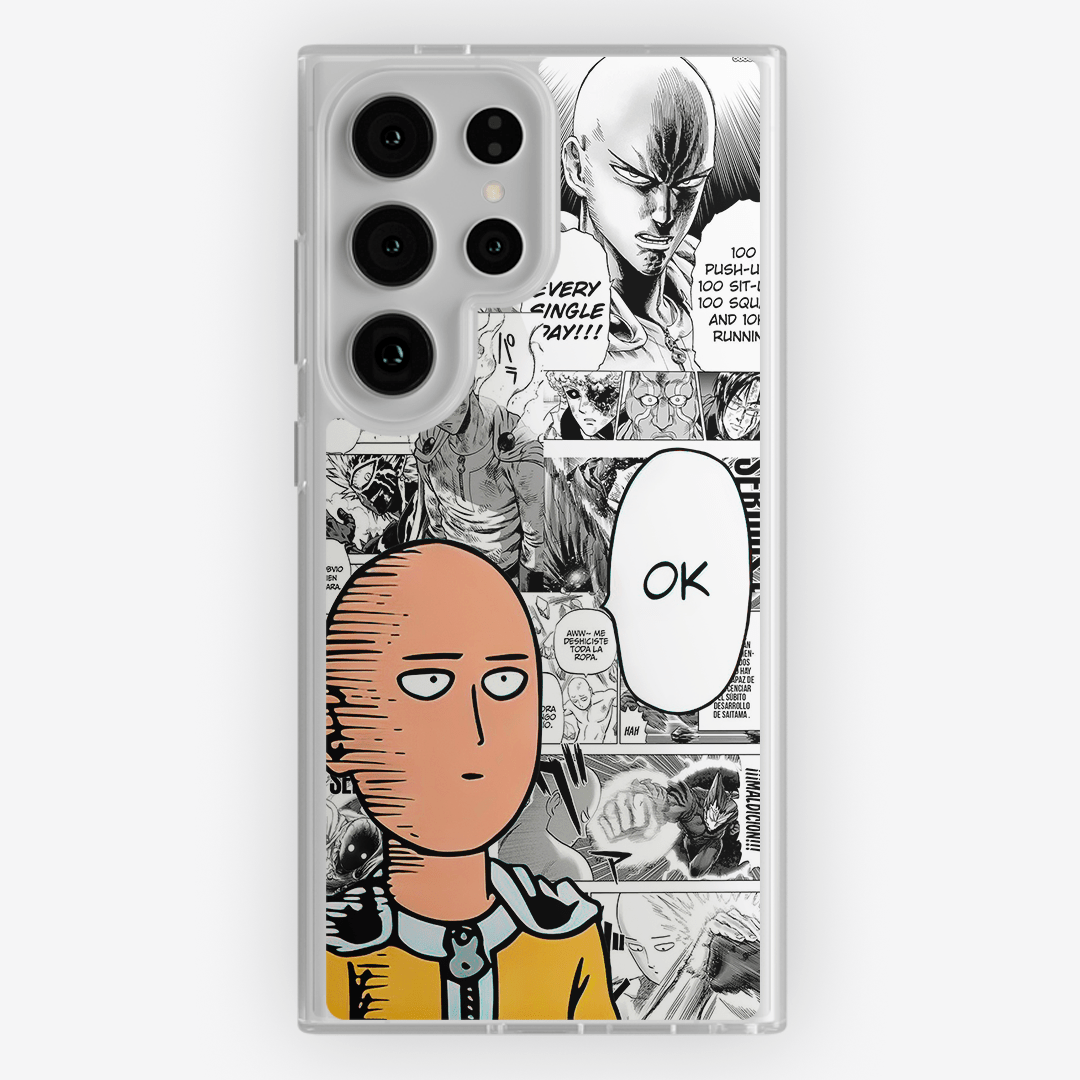 Funda Saitama - D1 (One Punch Man) - Kiracases by Pulso creativo