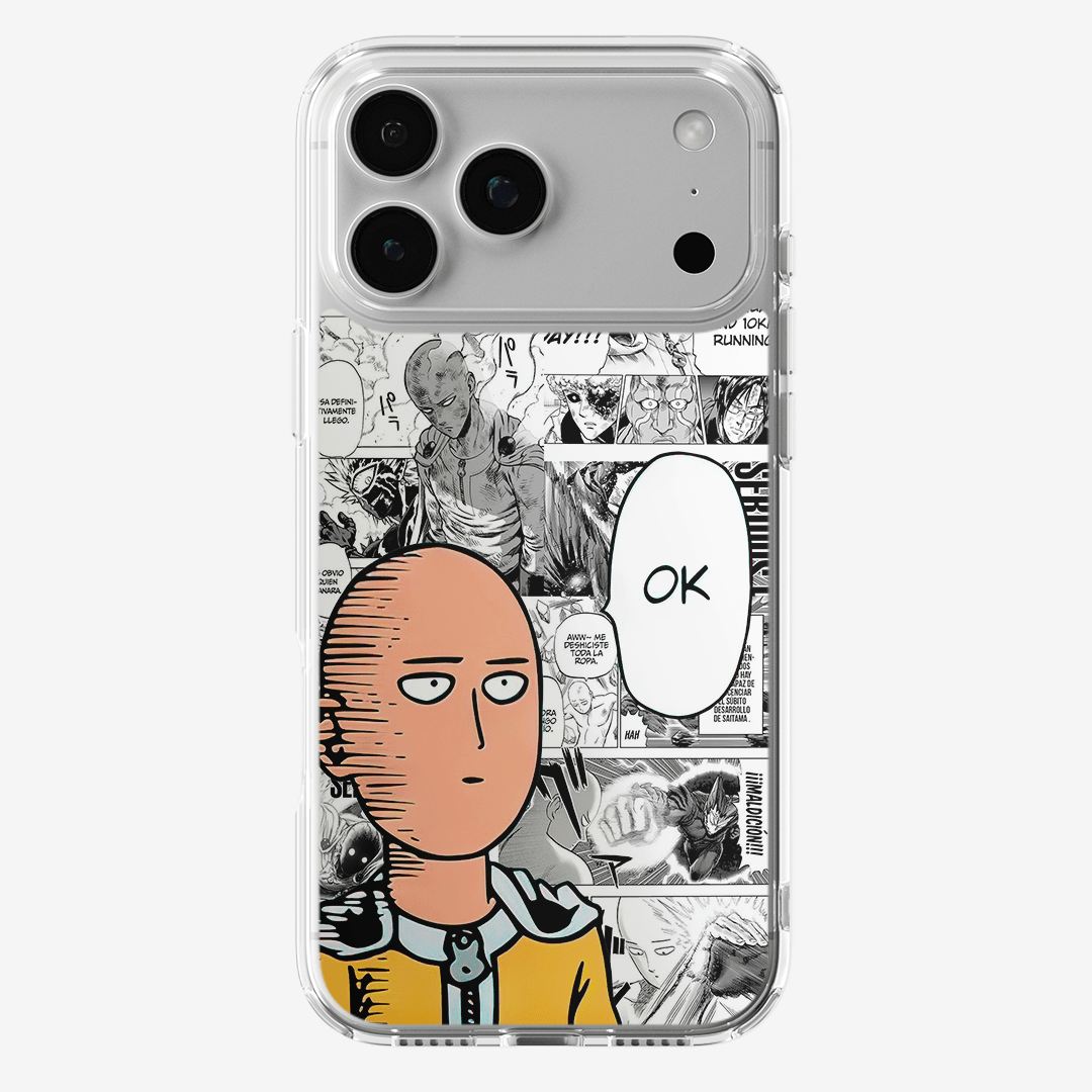 Funda Saitama - D1 (One Punch Man) - Kiracases by Pulso creativo