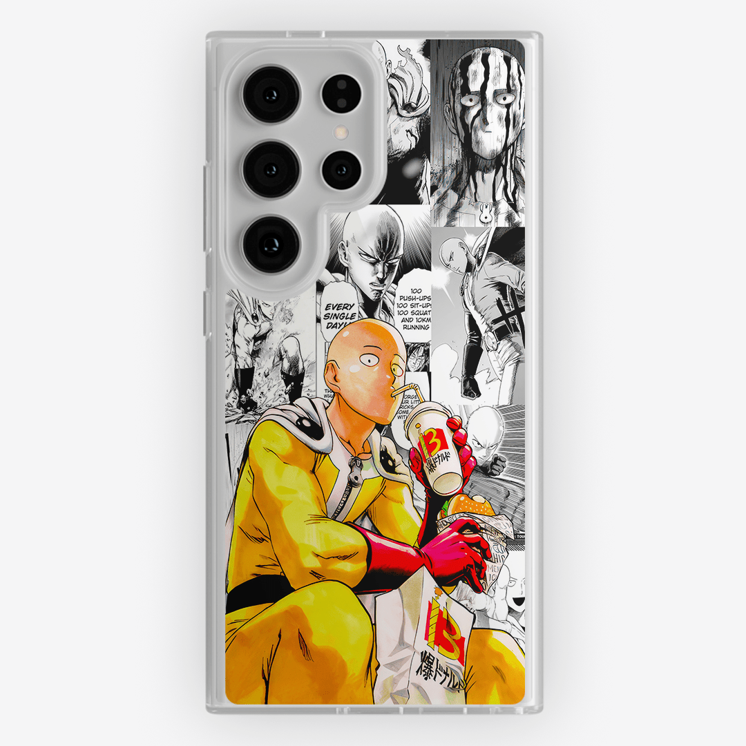 Funda Saitama - D6 (One Punch Man) - Kiracases by Pulso creativo