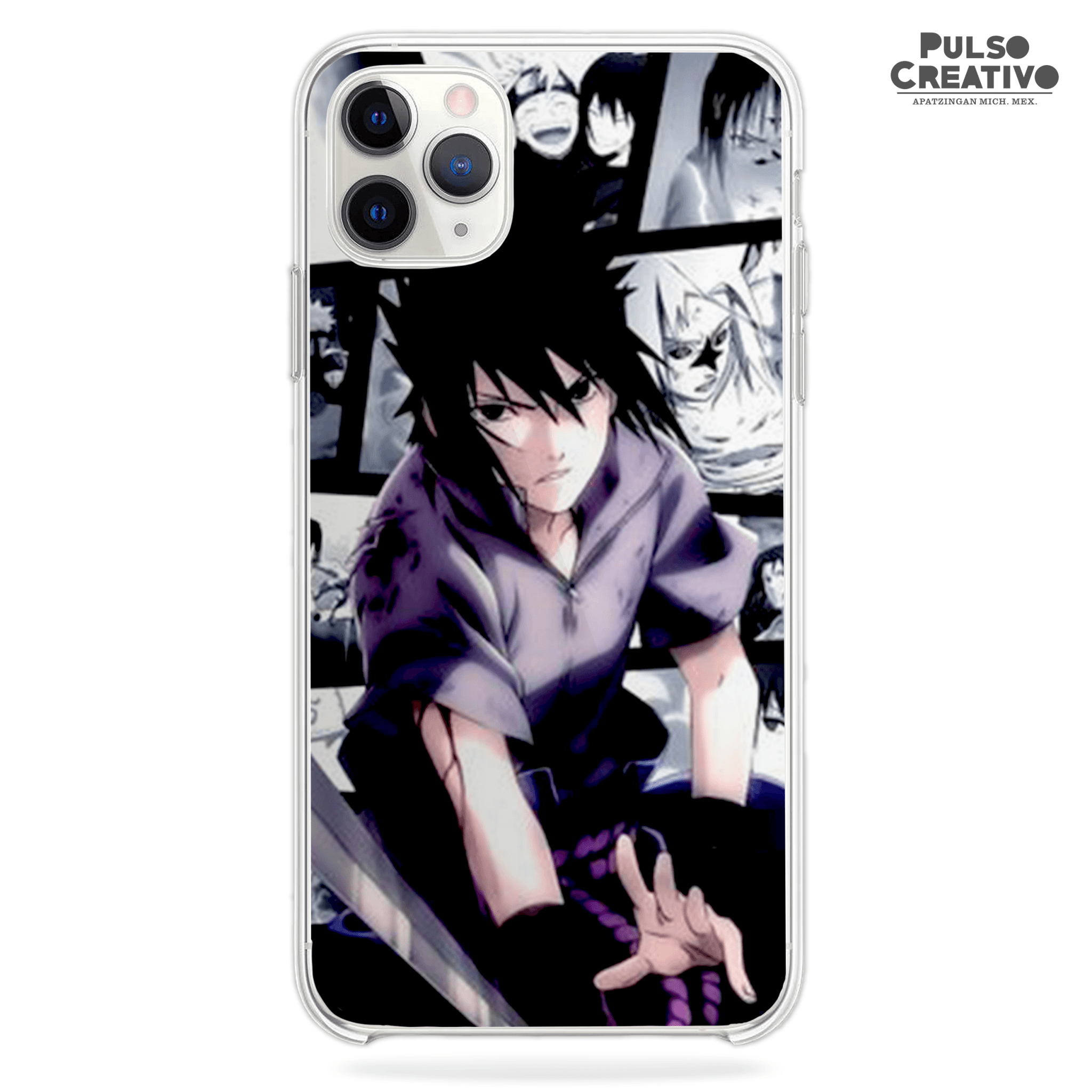 Funda Sasuke - D3 (Naruto) - Kiracases by Pulso creativo