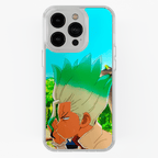Funda de Senku and Kohaku para iPhone y Samsung | Kira Cases