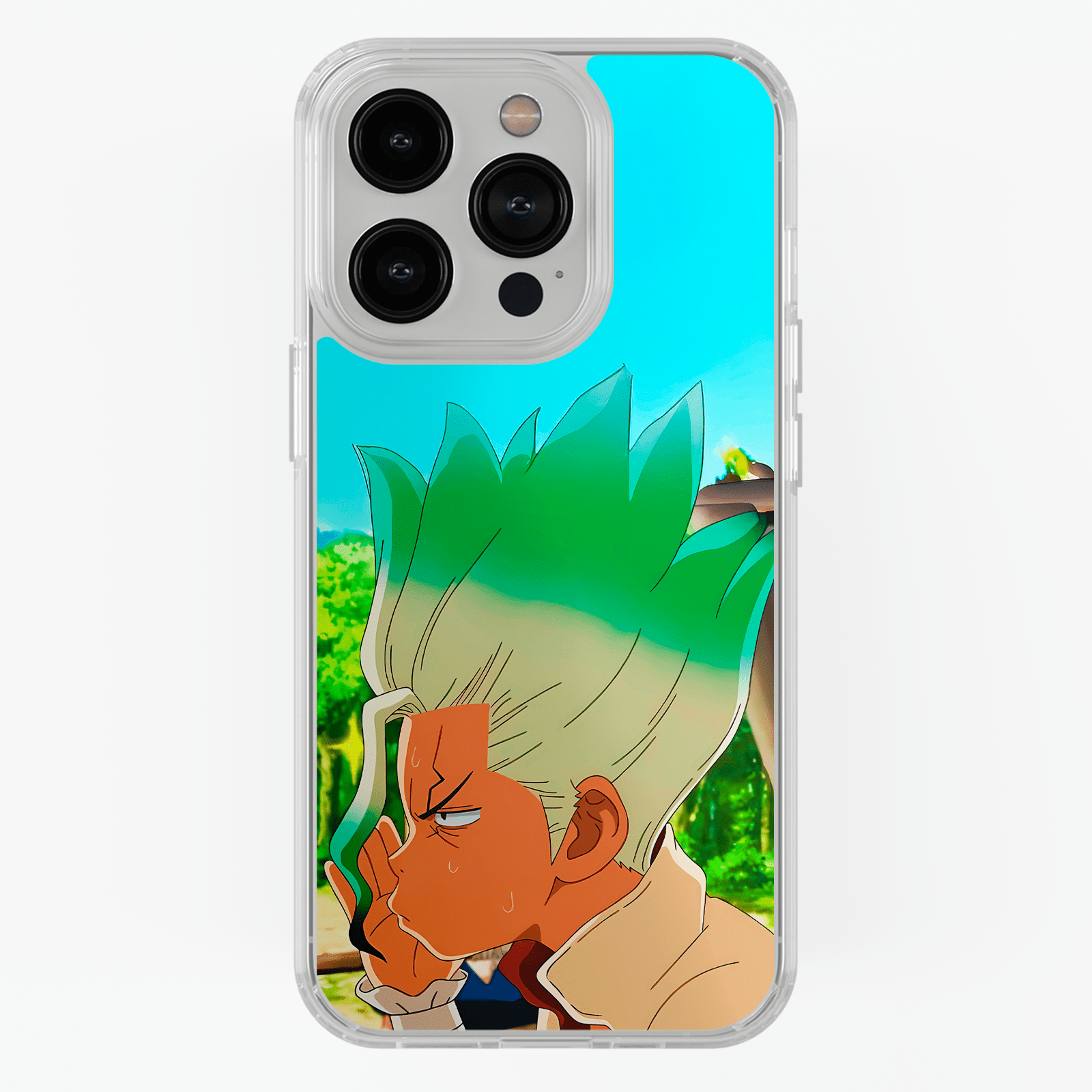 Funda de Senku and Kohaku para iPhone y Samsung | Kira Cases