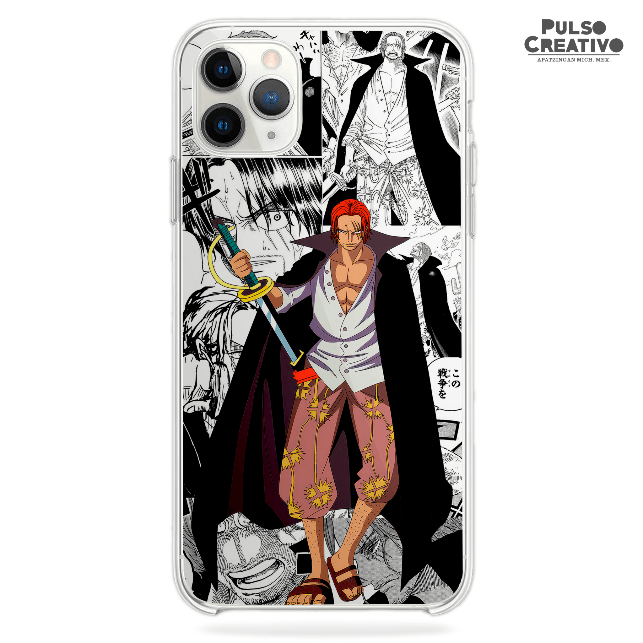 Funda Shanks - D1 (One Piece) - Kiracases by Pulso creativo