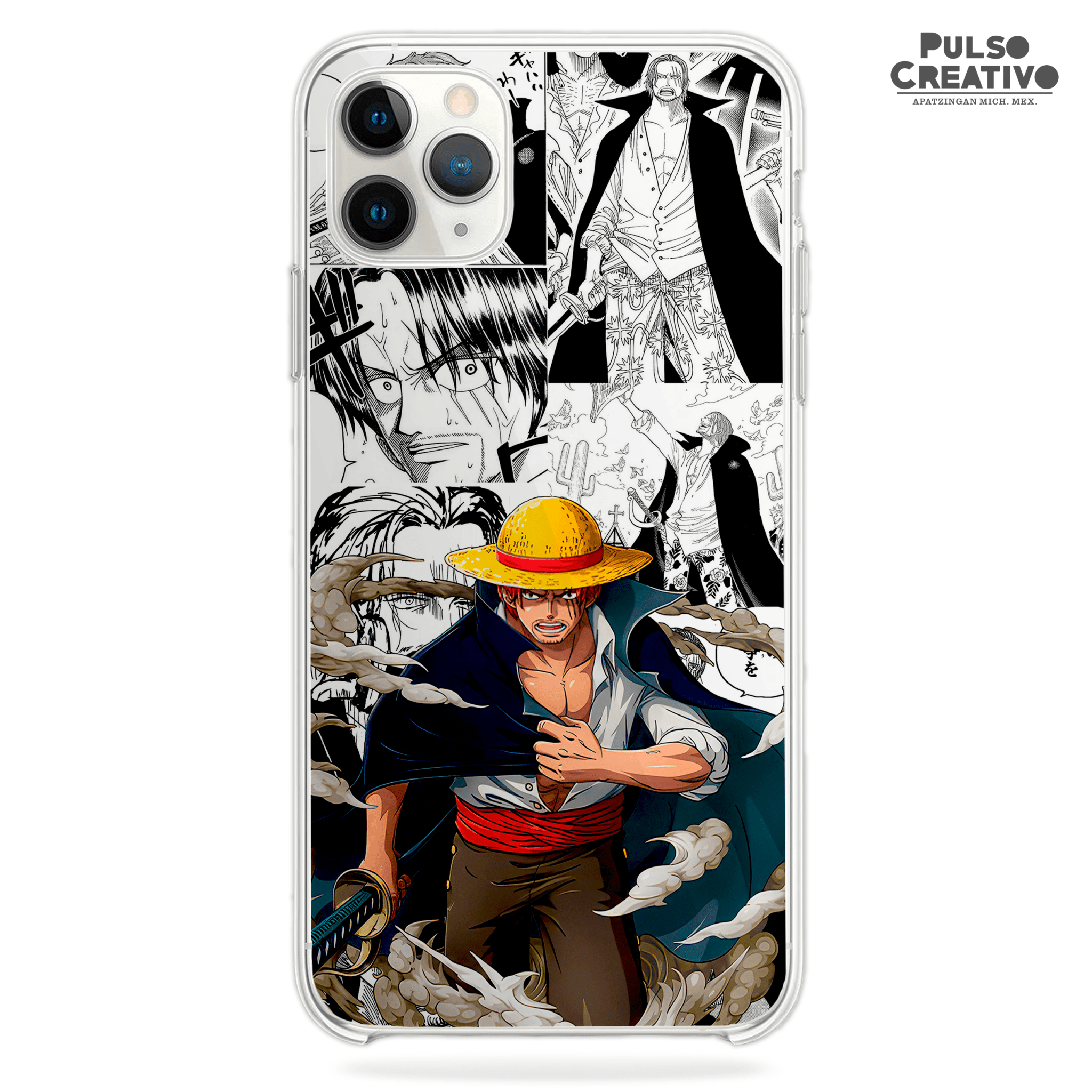 Funda Shanks - D2 (One Piece) - Kiracases by Pulso creativo