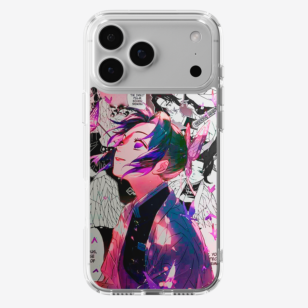 Funda Shinobu - D12 (Kimetsu No Yaiba) - Kiracases by Pulso creativo