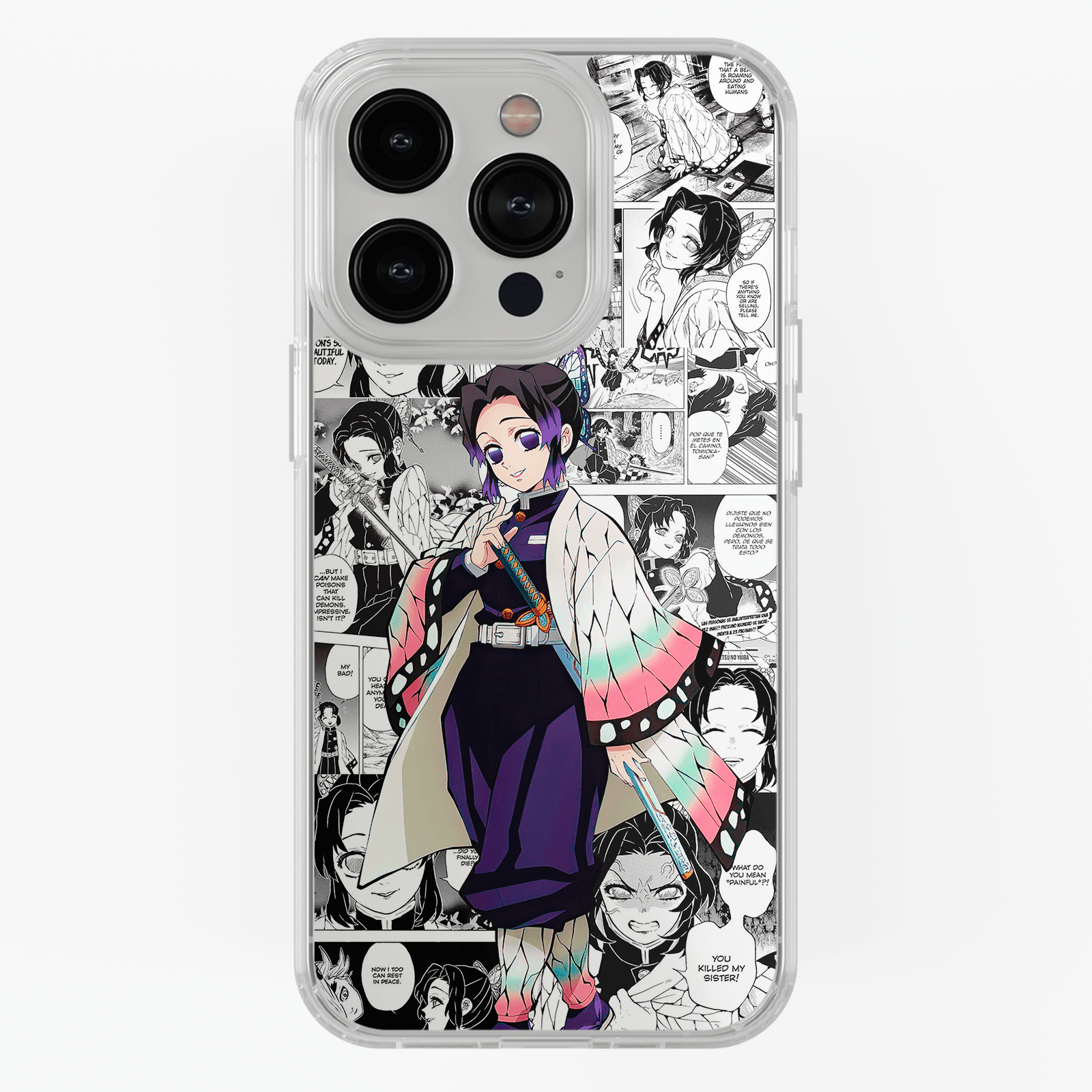 Funda Shinobu - D7 (Kimetsu No Yaiba) - Kiracases by Pulso creativo