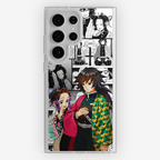 Funda Shinobu x Tomioka - D2 (Kimetsu No Yaiba) - Kiracases by Pulso creativo