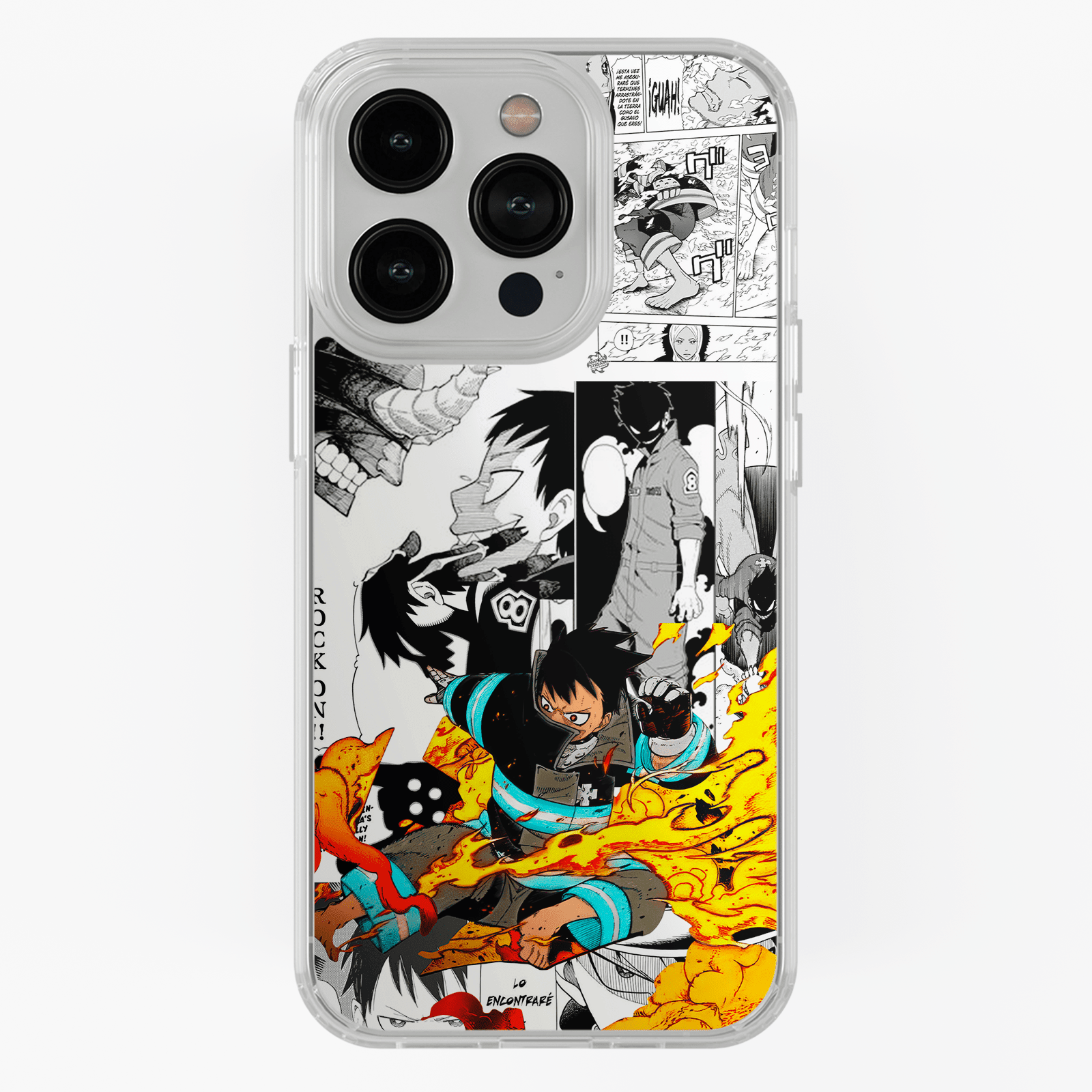 Funda Shira - D1 (Fire Force) - Kiracases by Pulso creativo