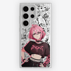 Funda Shiratori Aira - D6 (Dandadan) - Kiracases by Pulso creativo