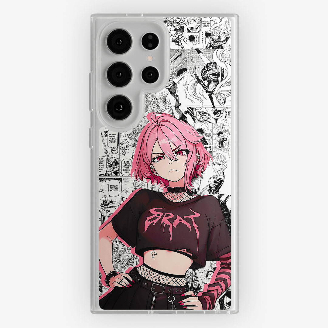 Funda Shiratori Aira - D6 (Dandadan) - Kiracases by Pulso creativo