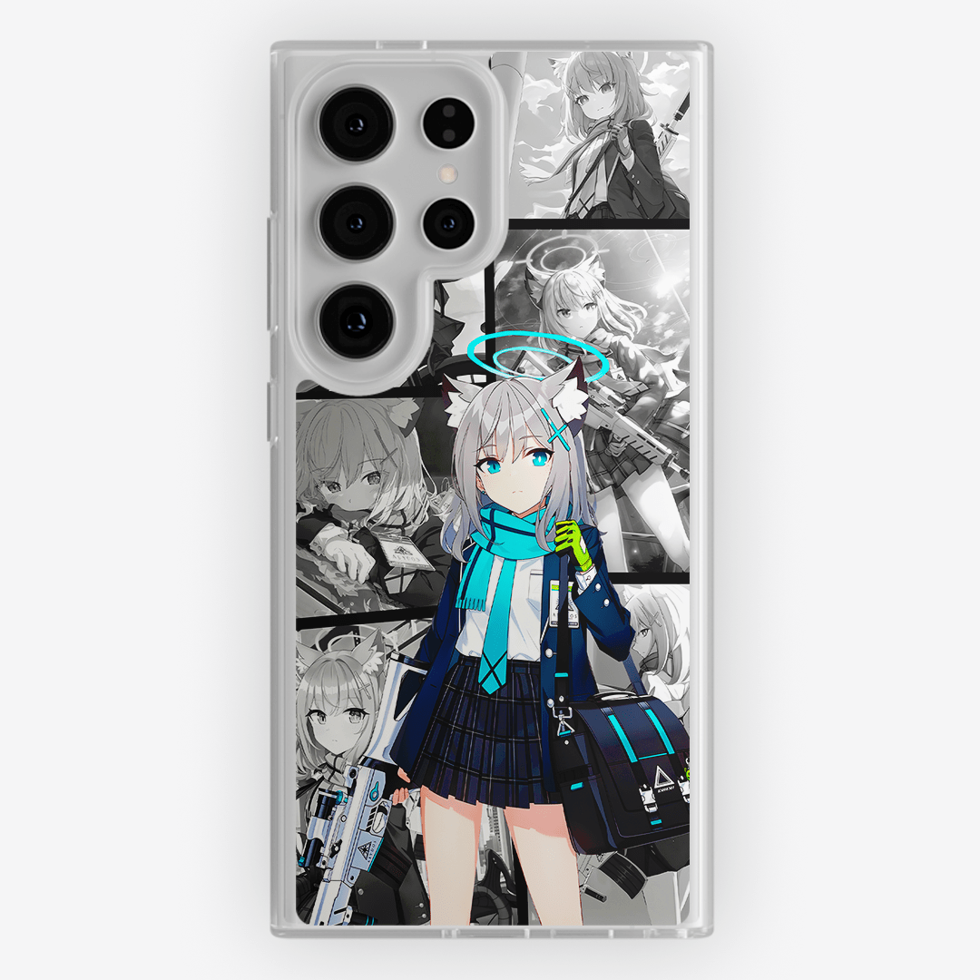 Funda Shiroko Sunaookami - D1 (Blue Archive) - Kiracases by Pulso creativo