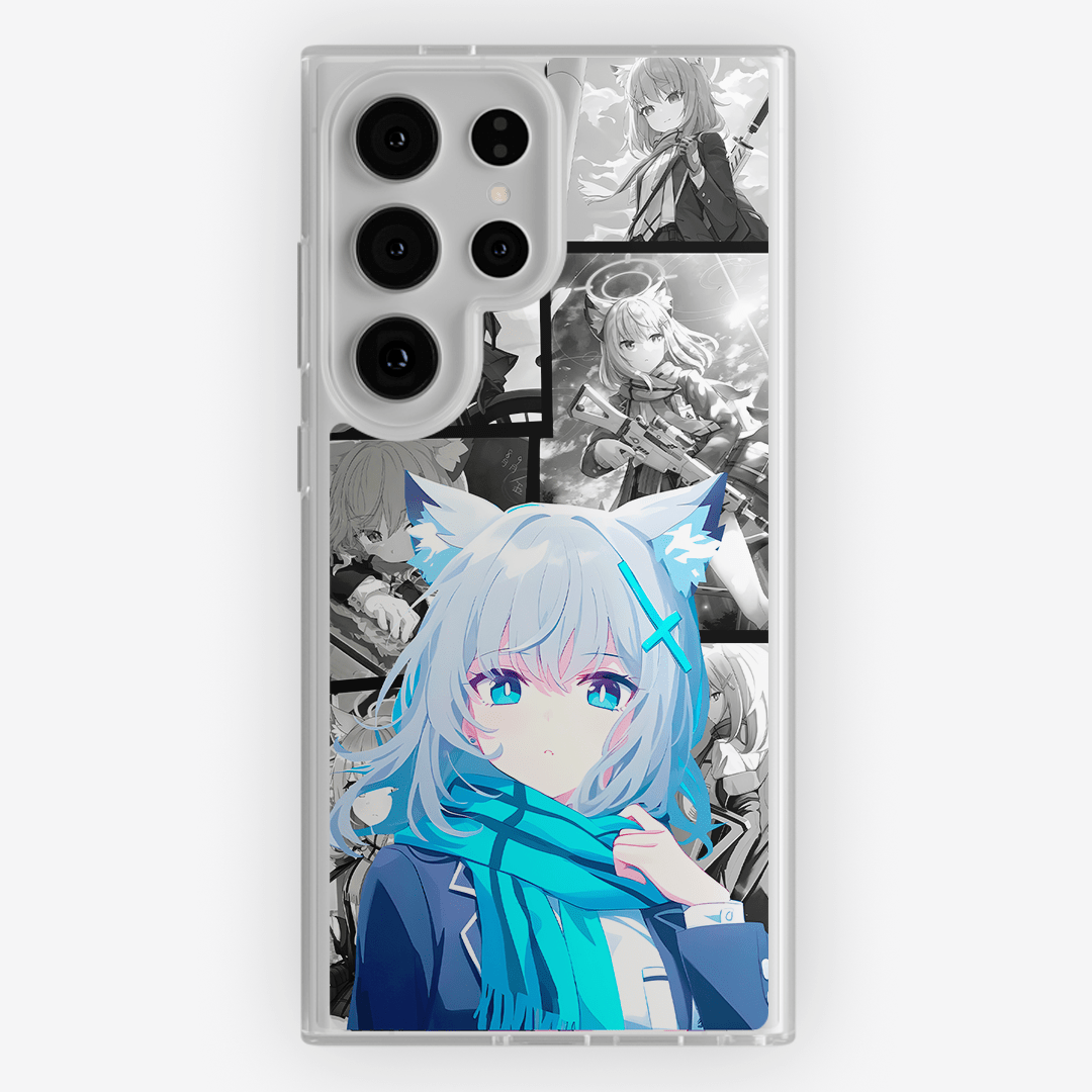 Funda Shiroko Sunaookami - D2 (Blue Archive) - Kiracases by Pulso creativo