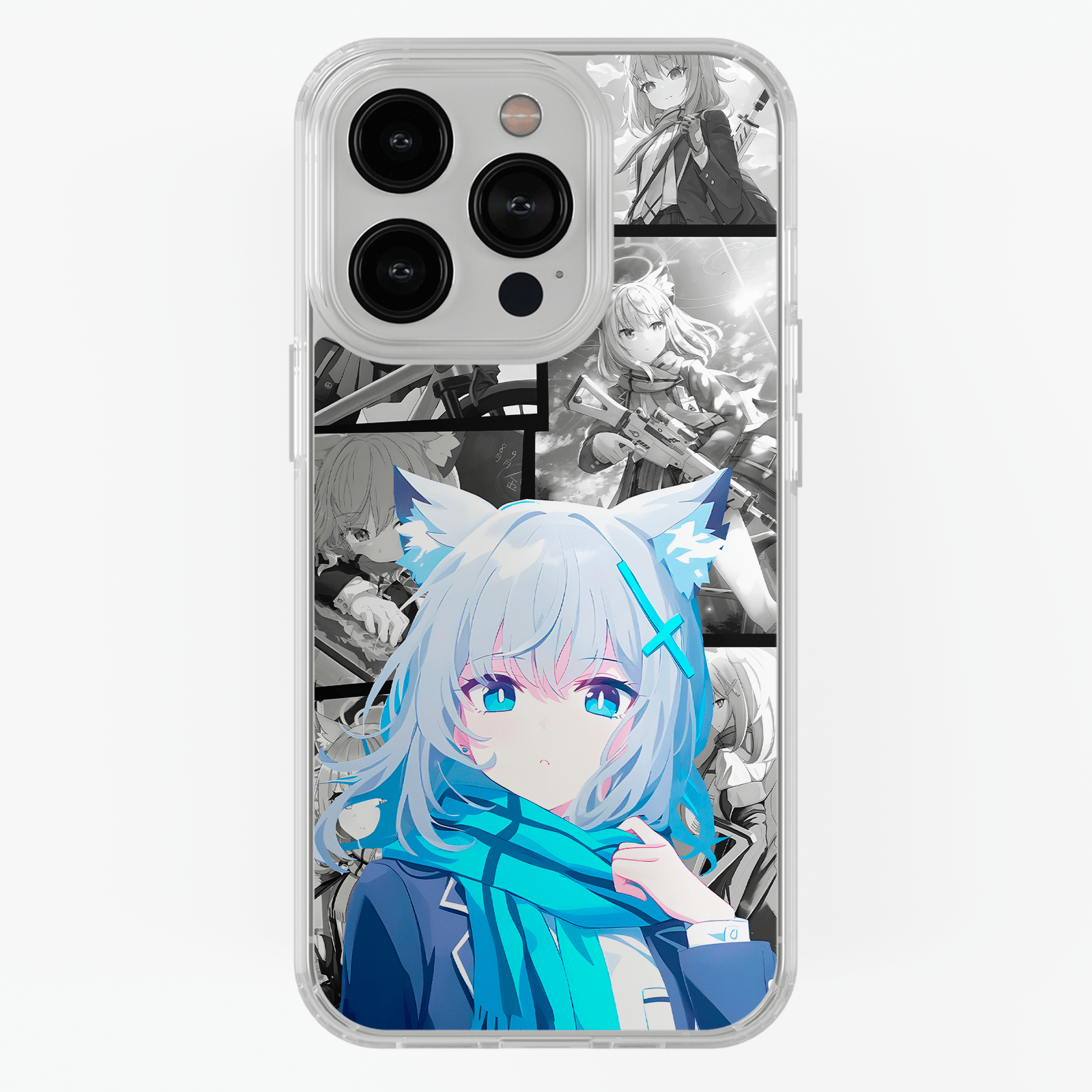 Funda Shiroko Sunaookami - D2 (Blue Archive) - Kiracases by Pulso creativo