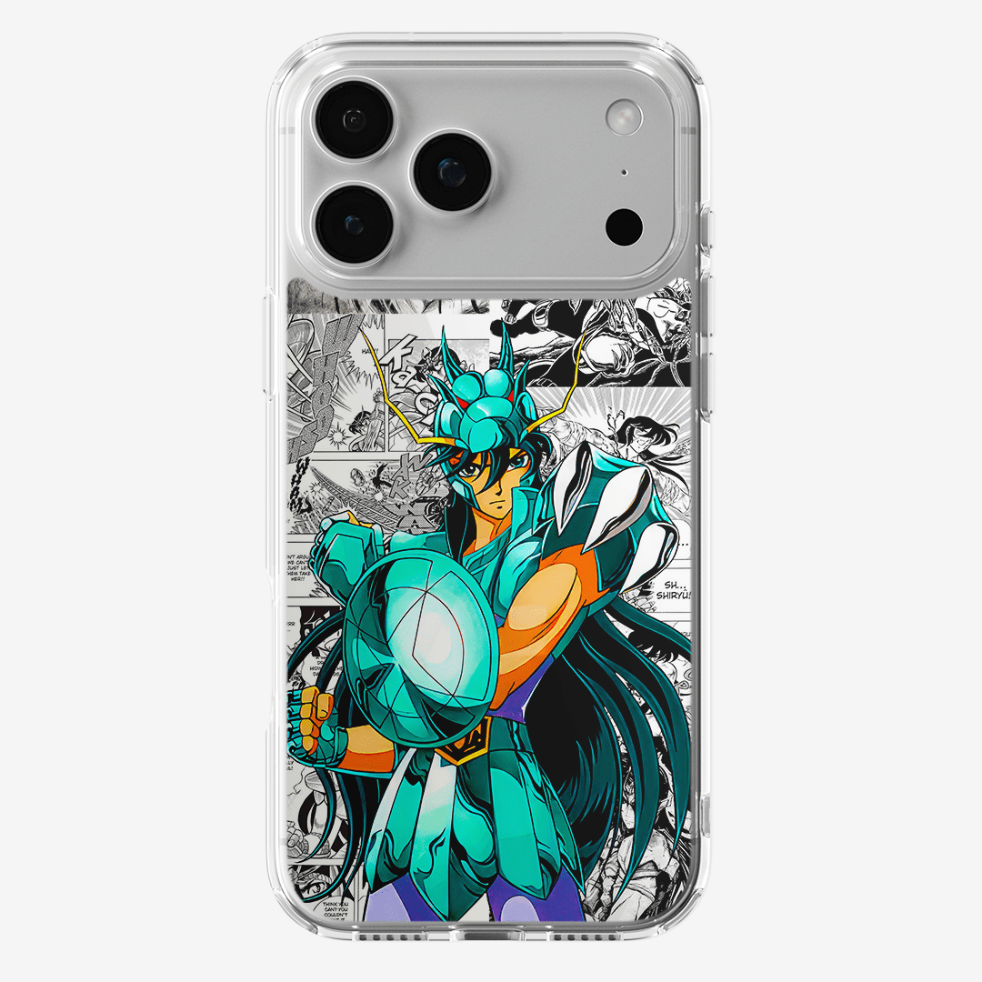 Funda Shiryu - D3 (Saint Seiya) - Kiracases by Pulso creativo