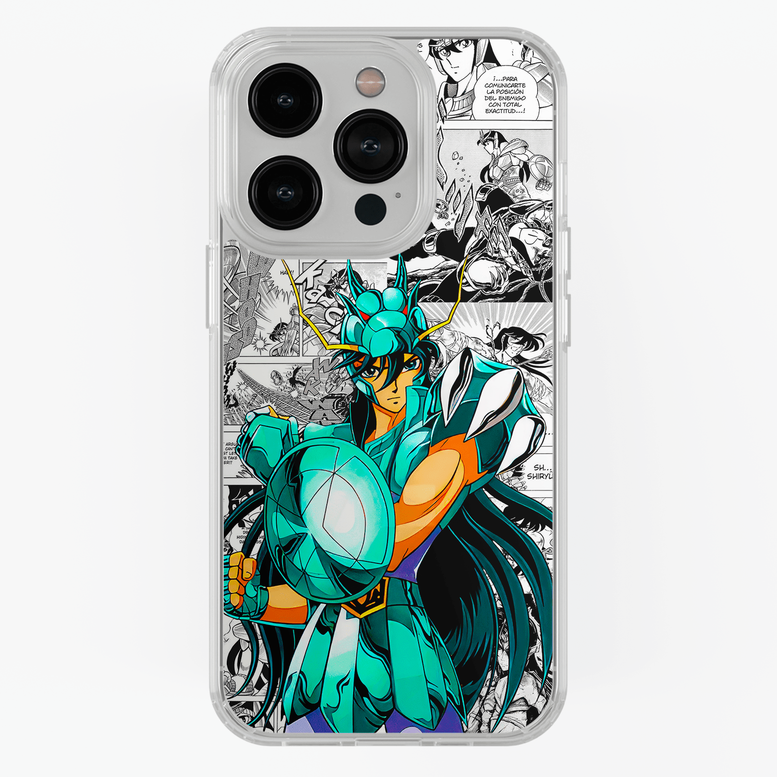 Funda Shiryu - D3 (Saint Seiya) - Kiracases by Pulso creativo