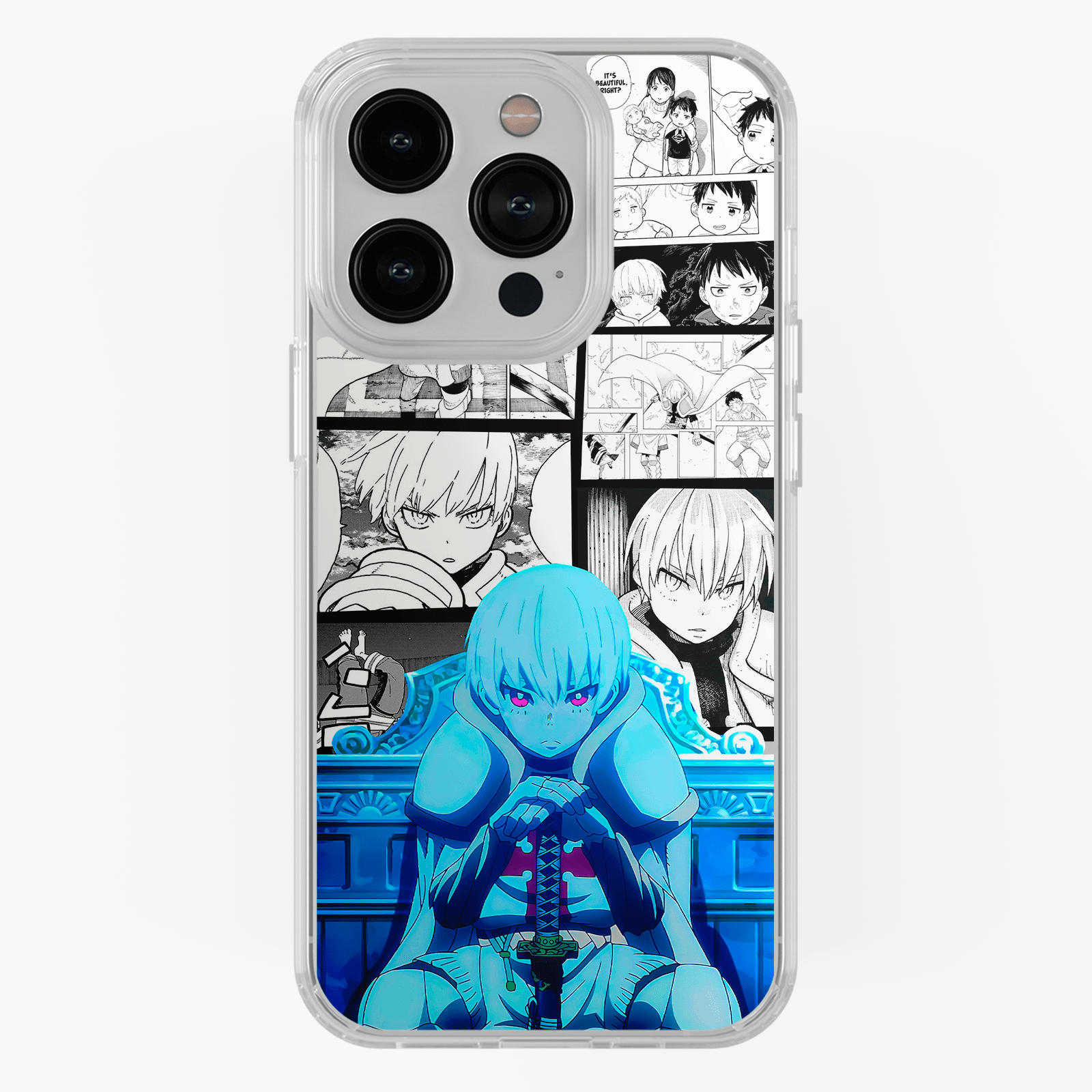 Funda Sho Kusakabe - D2 (Fire Force) - Kiracases by Pulso creativo