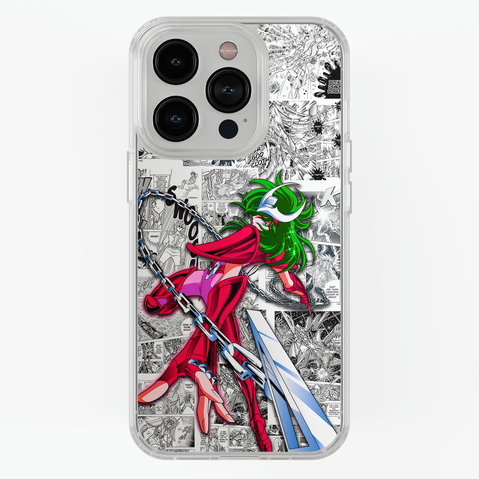 Funda Shun de Andromeda D1 (Saint Seiya) - Kiracases by Pulso creativo