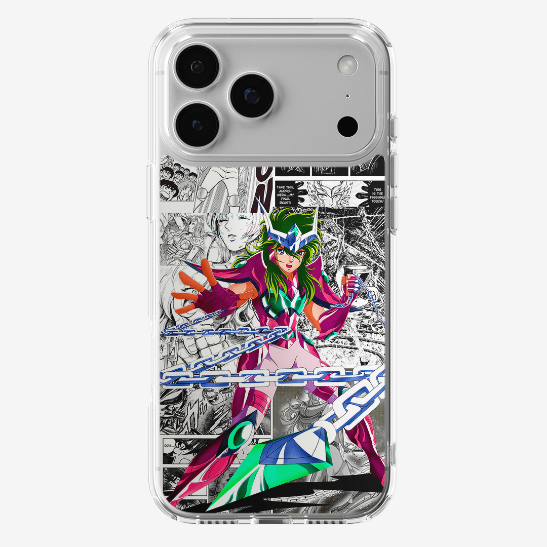 Funda Shun de Andromeda - D2 (Saint Seiya) - Kiracases by Pulso creativo
