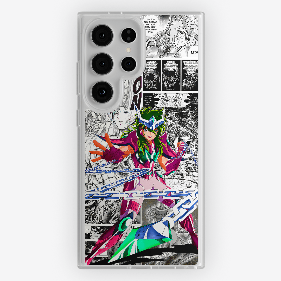 Funda Shun de Andromeda - D2 (Saint Seiya) - Kiracases by Pulso creativo