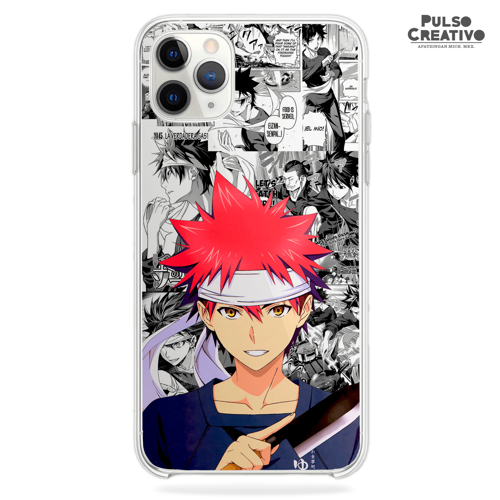 Funda Soma Yukihira - D2 (Shokugeki No Soma) - Kiracases by Pulso creativo