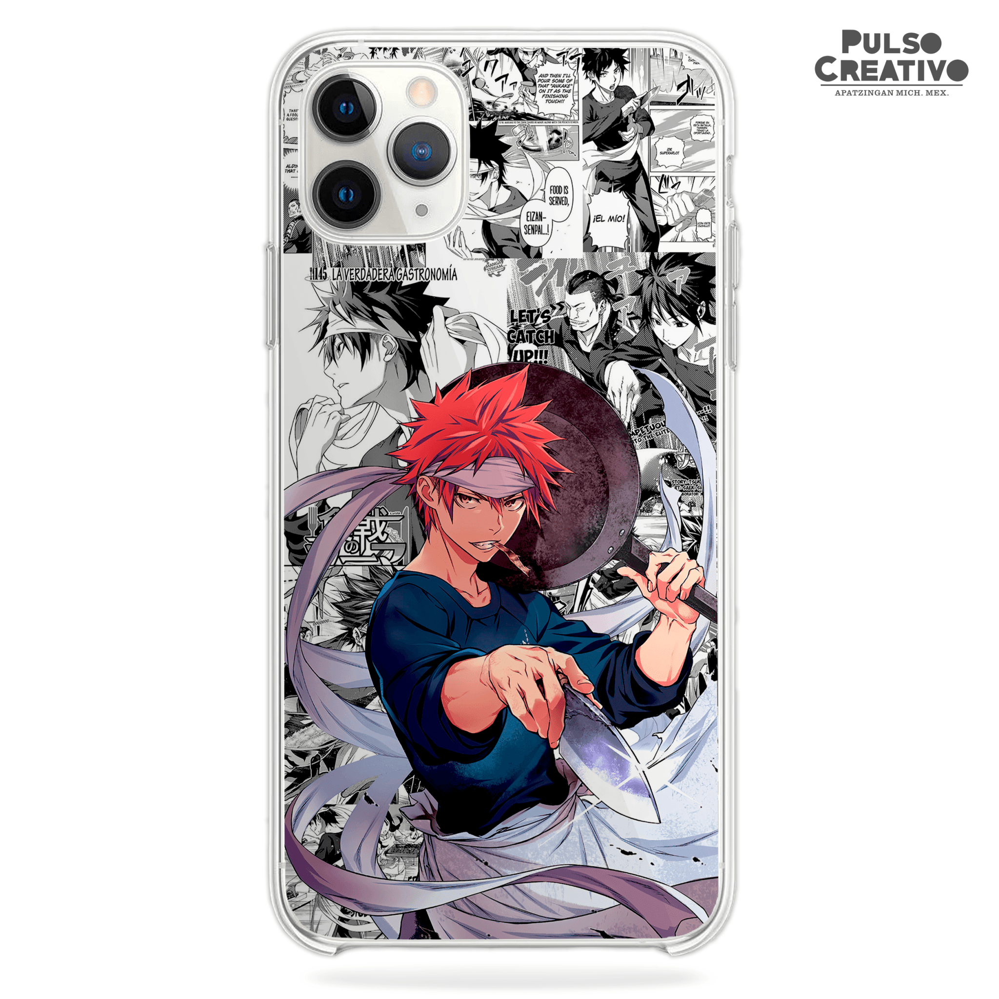 Funda Soma Yukihira (Shokugeki No Soma) - Kiracases by Pulso creativo