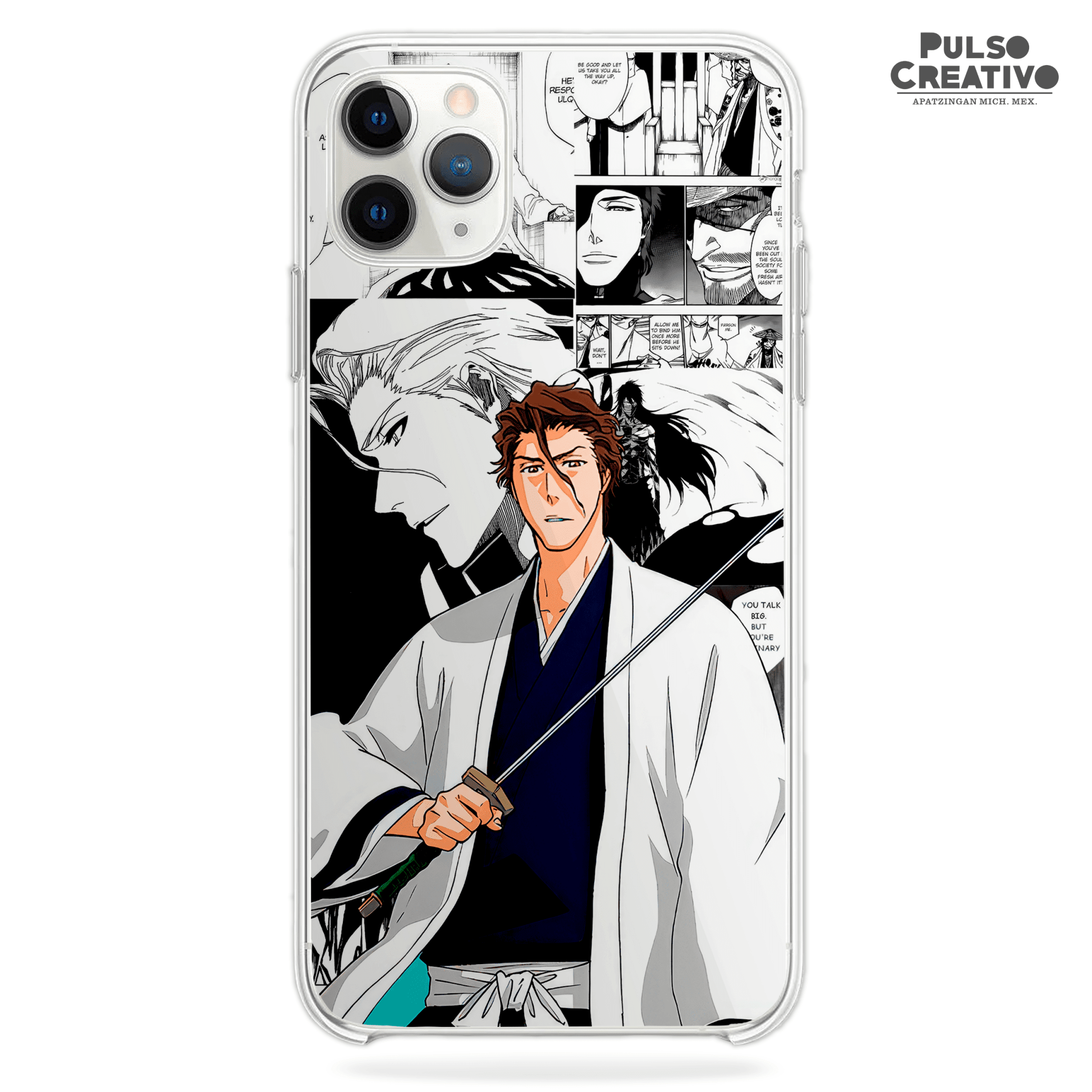 Funda Sosuke Aizen - D2 (Bleach) - Kiracases by Pulso creativo