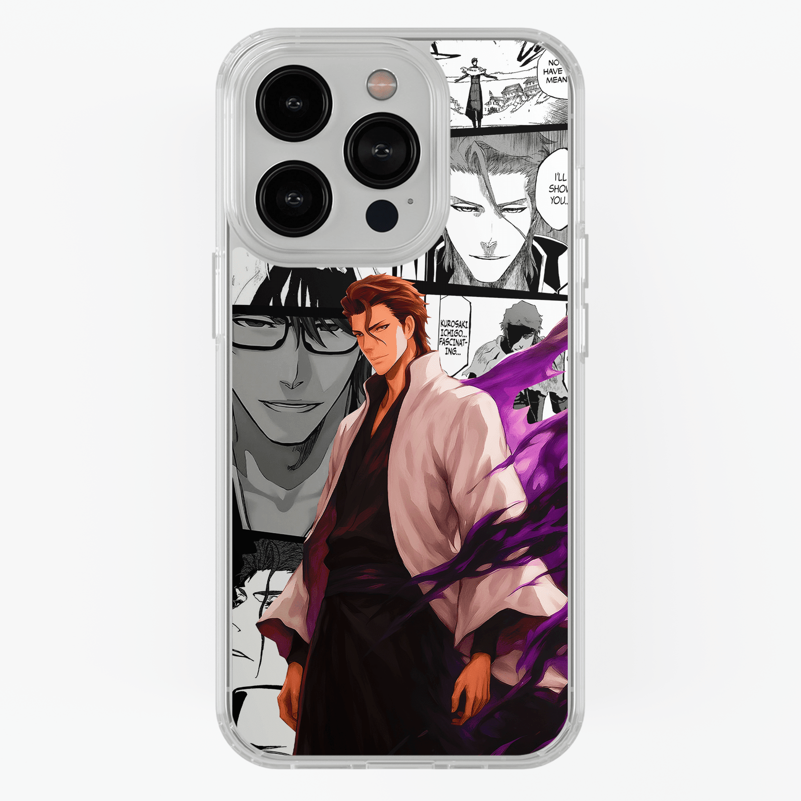 Funda Sosuke Aizen - D6 (Bleach) - Kiracases by Pulso creativo
