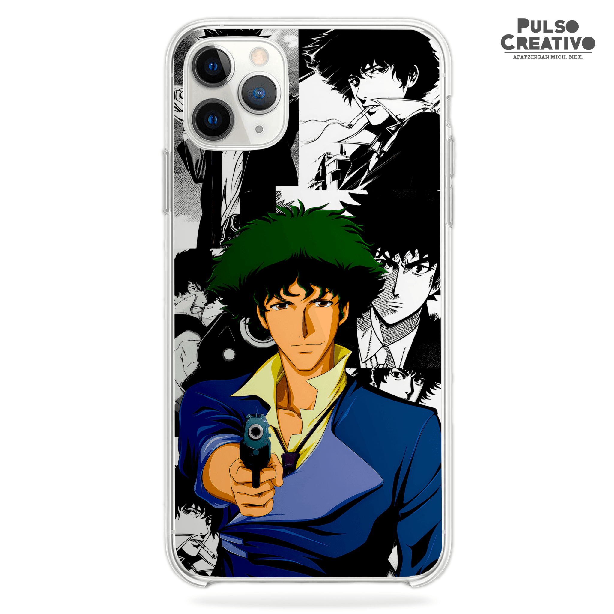 Funda Spike Spiegel - D2 (Cowboy Bebop) - Kiracases by Pulso creativo