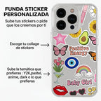 Funda Sticker Personalizada Y2K Anime Pastel | Kira Cases - Kiracases by Pulso creativo