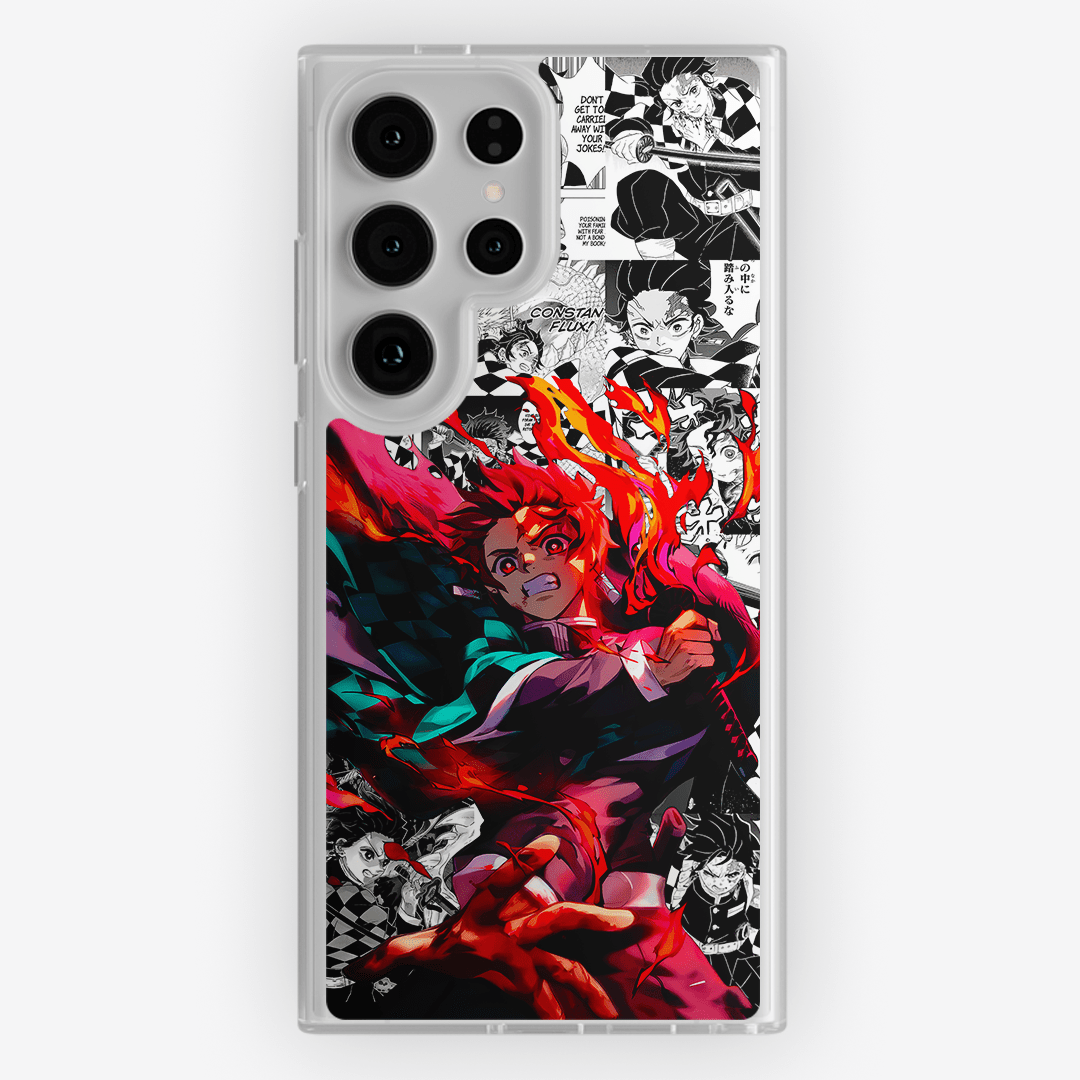 Funda Tanjiro - D4 (Kimetsu No Yaiba) - Kiracases by Pulso creativo