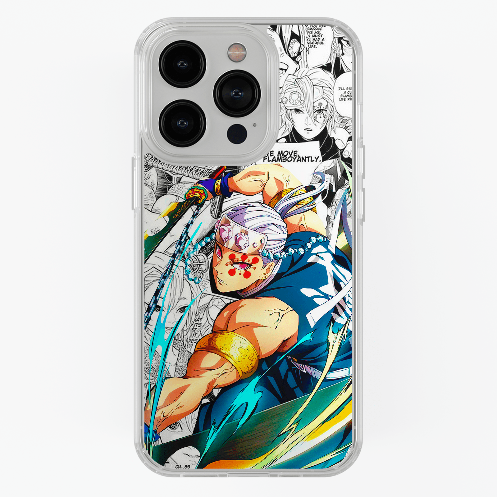 Funda Tengen Uzui - D2 (Kimetsu no Yaiba) - Kiracases by Pulso creativo