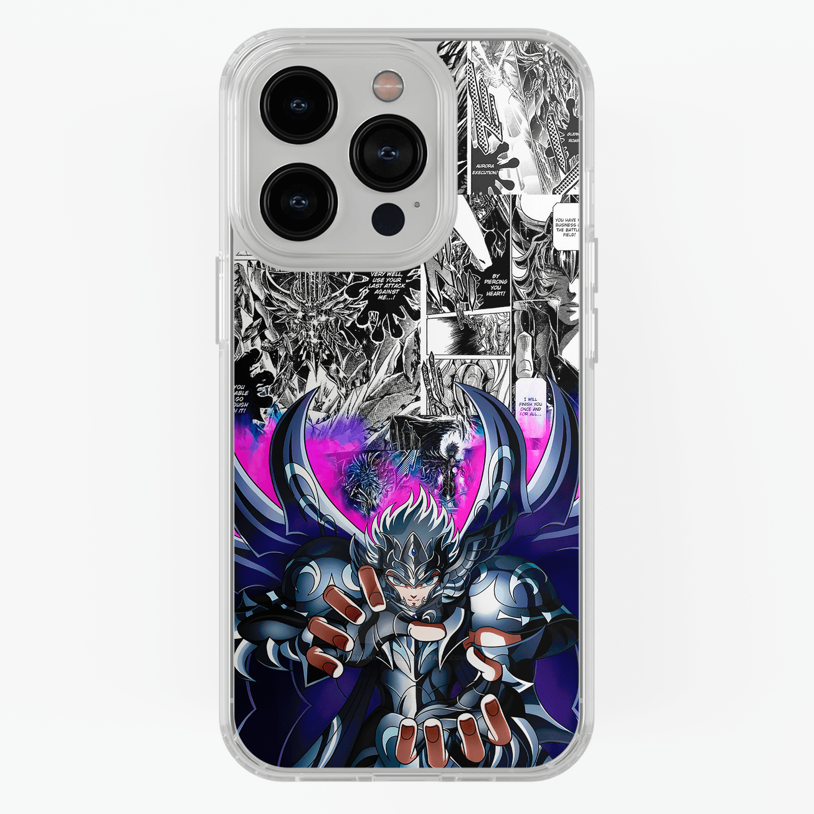 Funda Thanathos - D1 (Saint Seiya) - Kiracases by Pulso creativo