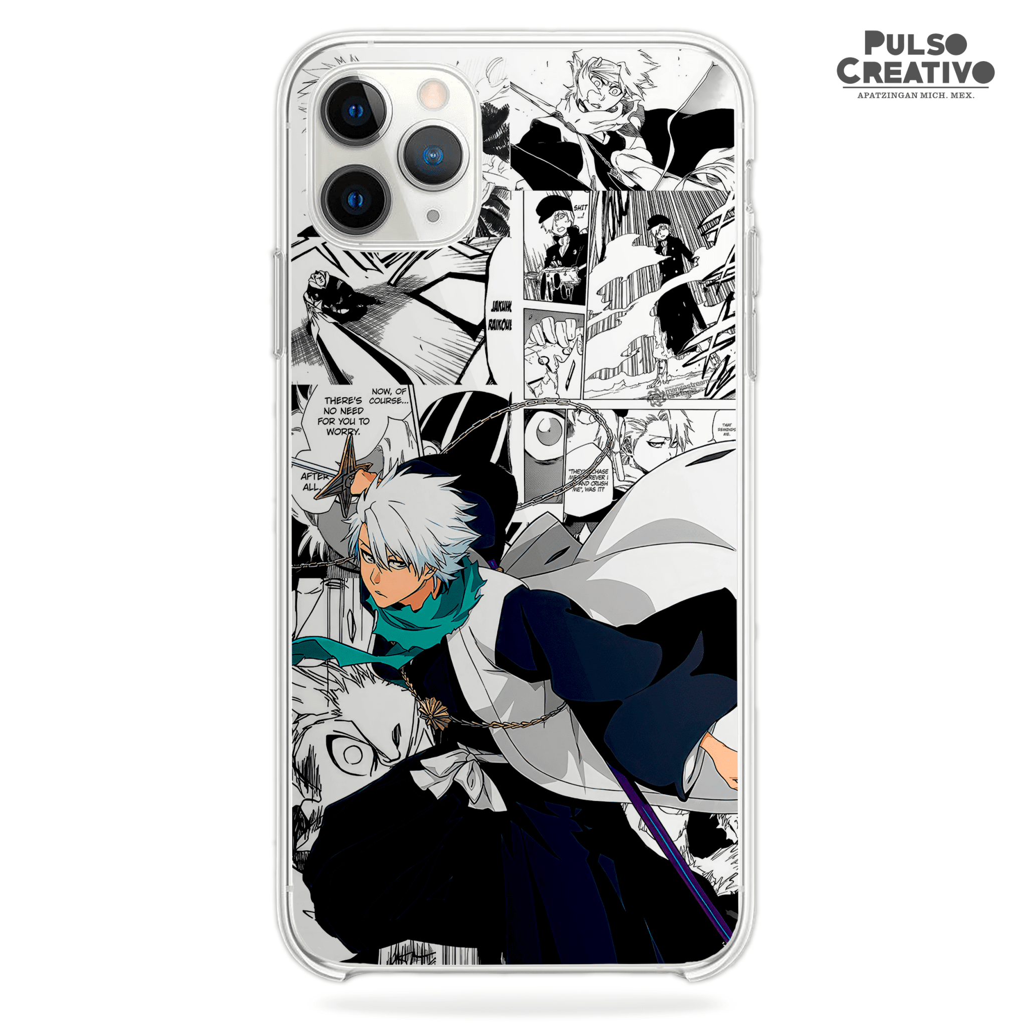 Funda Toushiro - D1 (Bleach) - Kiracases by Pulso creativo