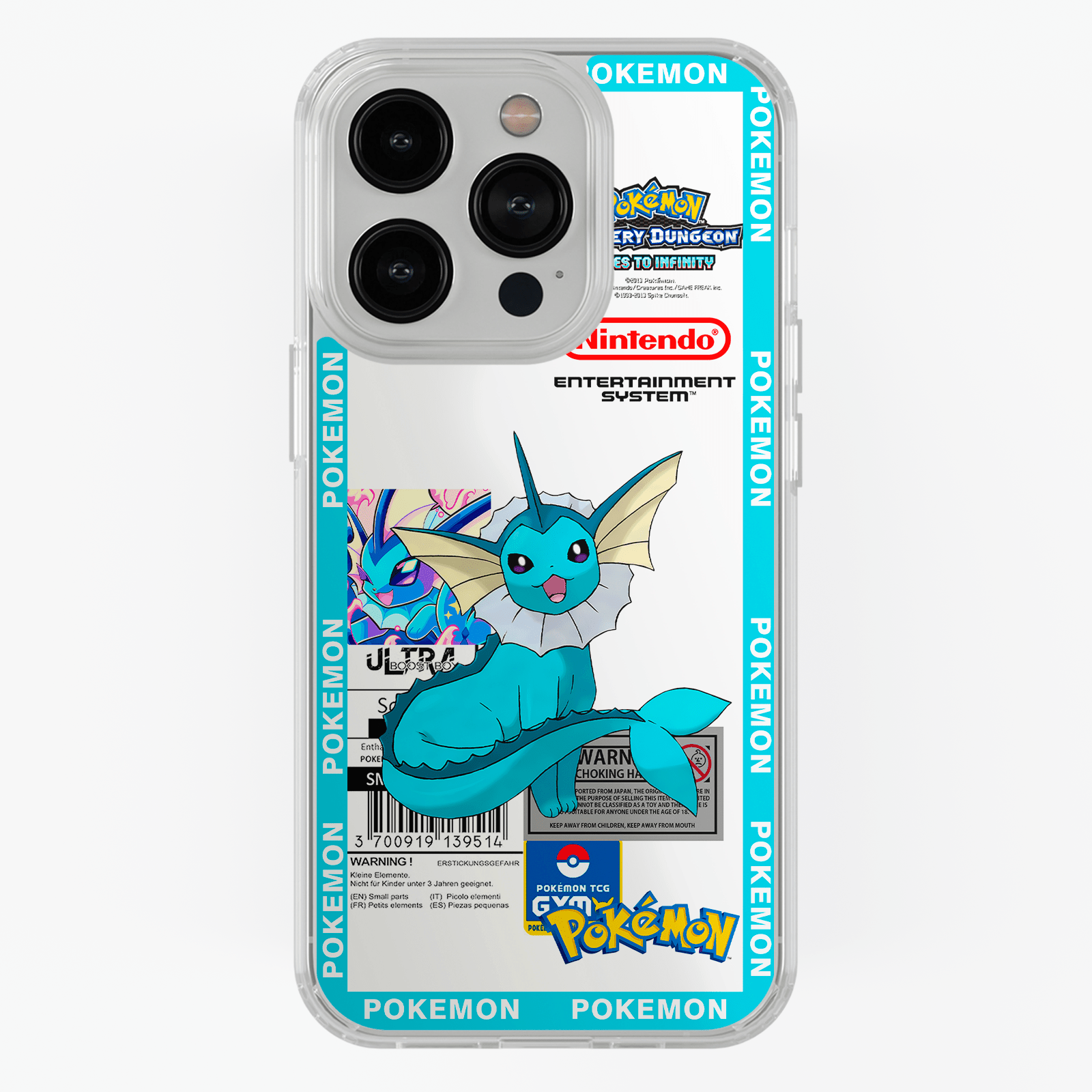 Funda Vaporeon - D1 (Pokemon) - Kiracases by Pulso creativo