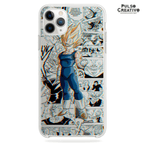 Funda Vegeta - D6 (Dragon Ball) - Kiracases by Pulso creativo