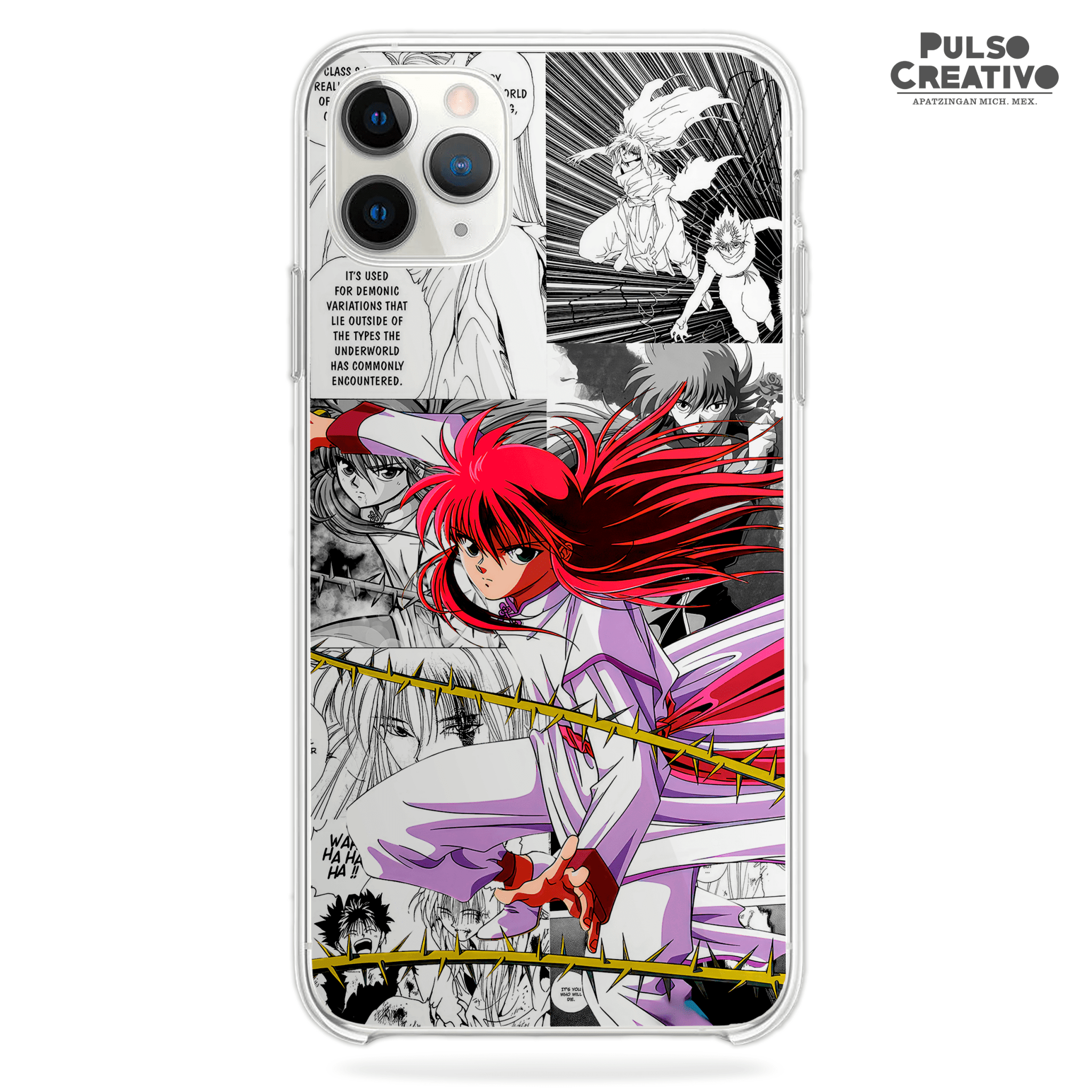 Funda Yoko Kurama - D1 (Yu Yu Hakusho) - Kiracases by Pulso creativo