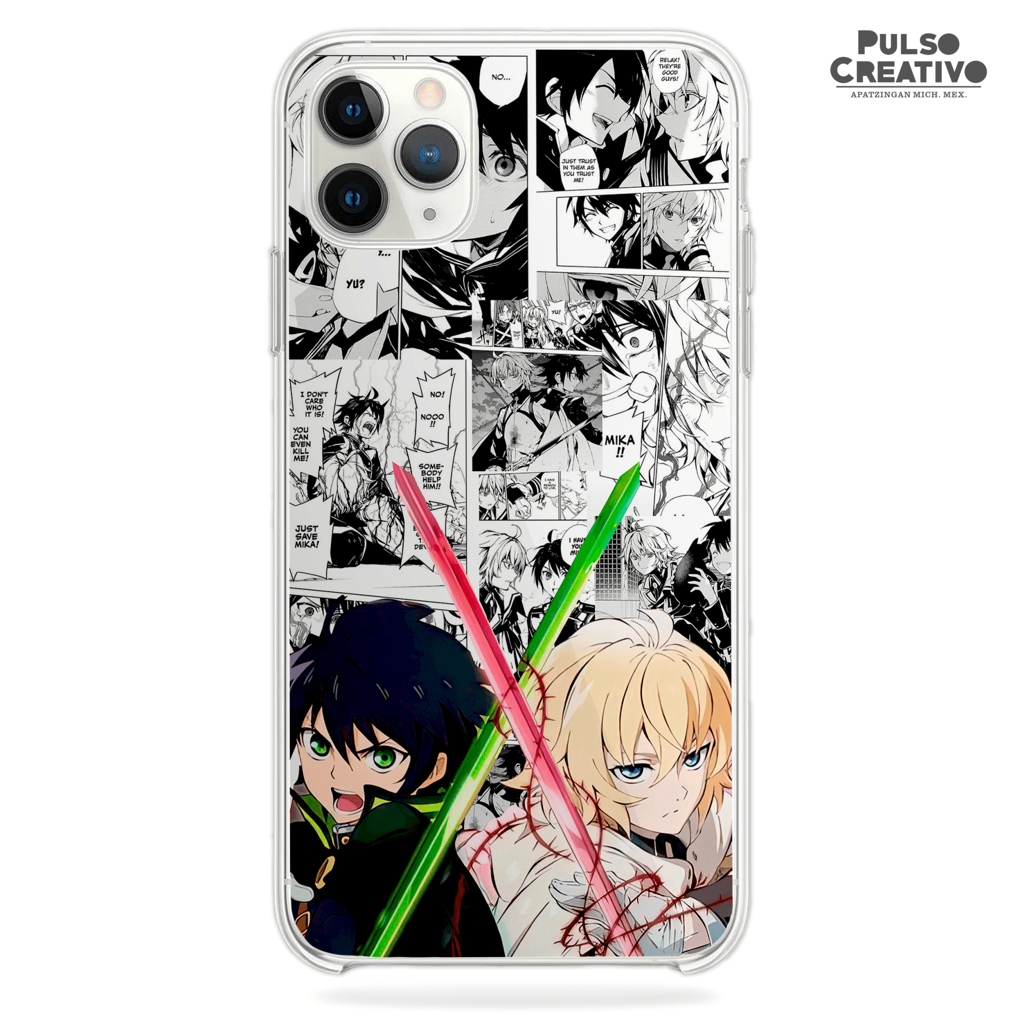 Funda de Yuichiro x Mikaela para iPhone y Samsung | Kira Cases