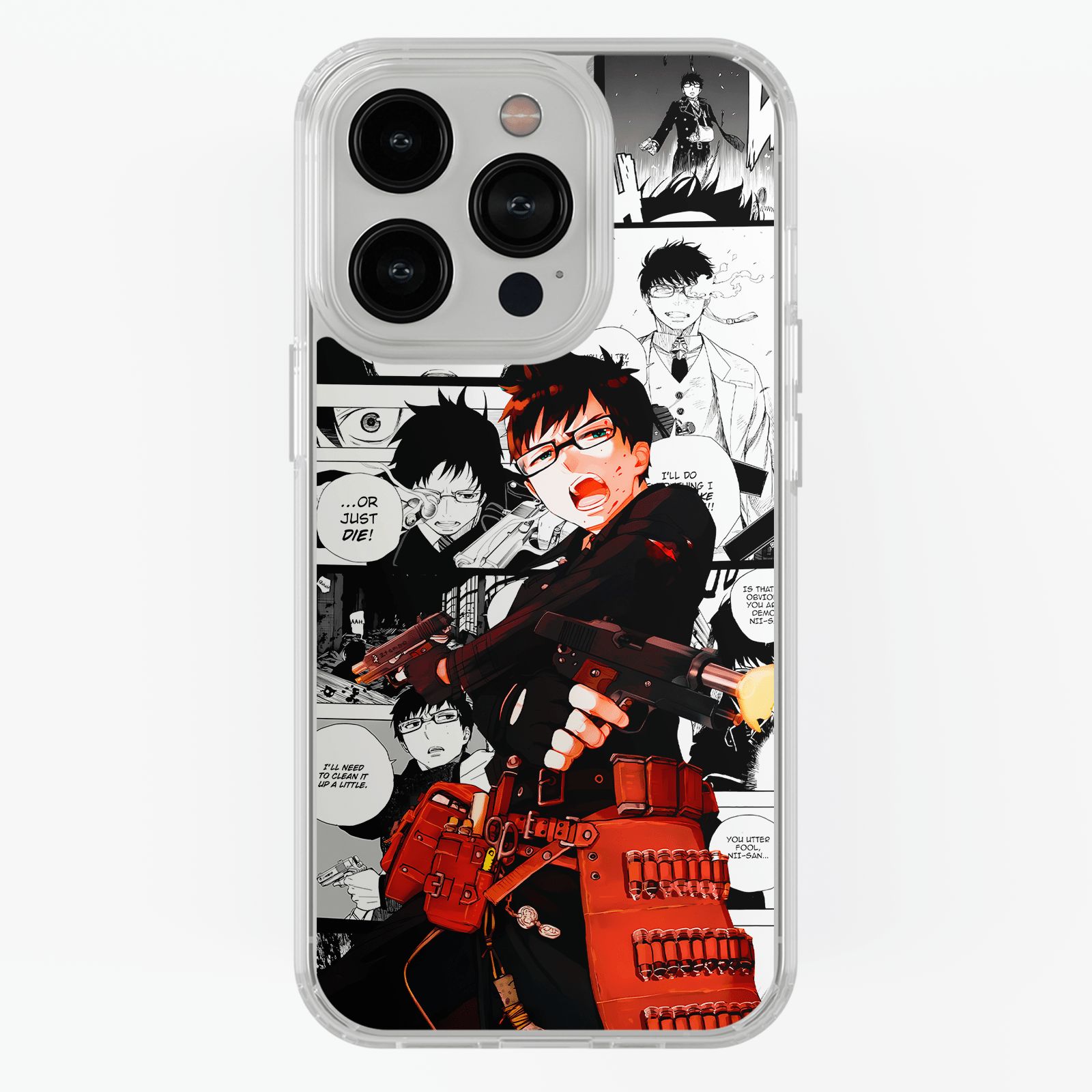 Funda Yukio Okumura - D2 (Blue Exorcist) - Kiracases by Pulso creativo